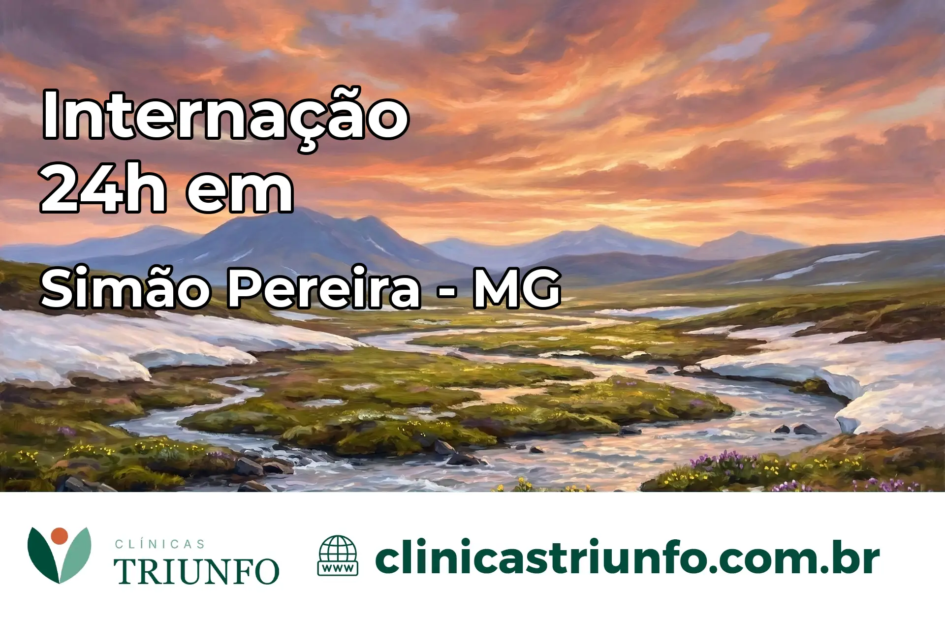 Internação 24 horas em Simão Pereira – MG