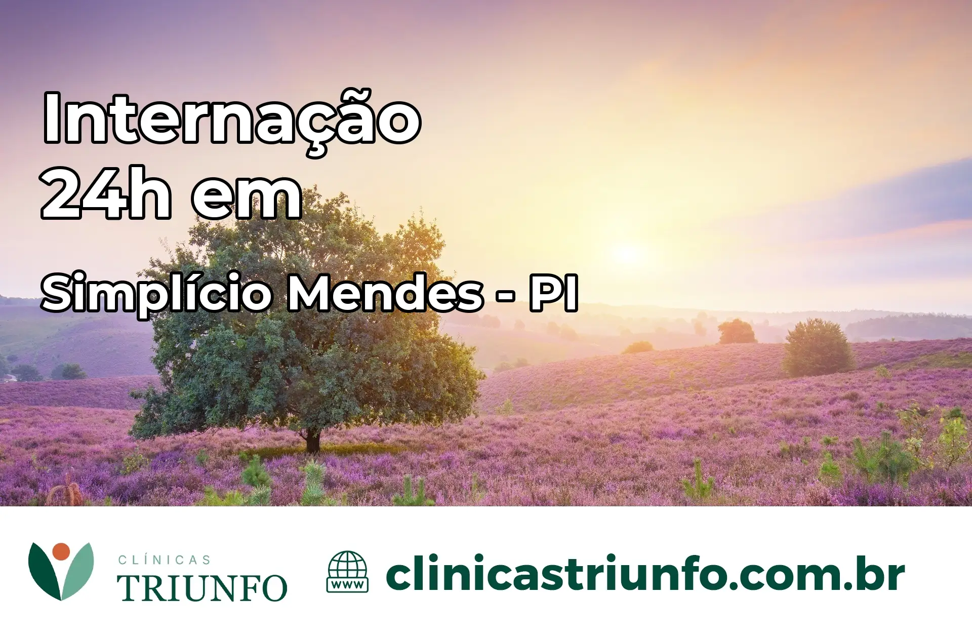 Internação 24 horas em Simplício Mendes – PI