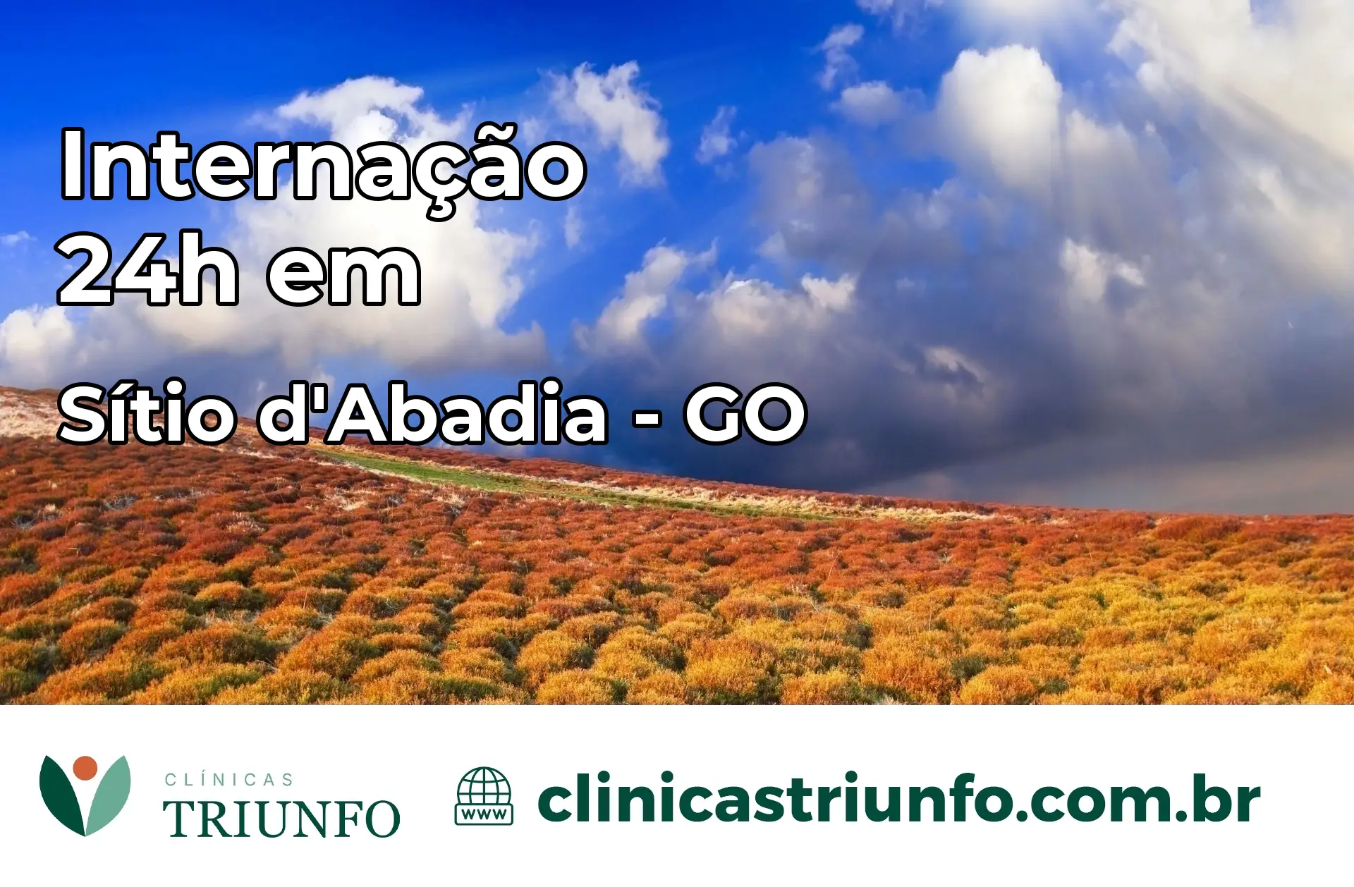 Internação 24 horas em Sítio d'Abadia – GO
