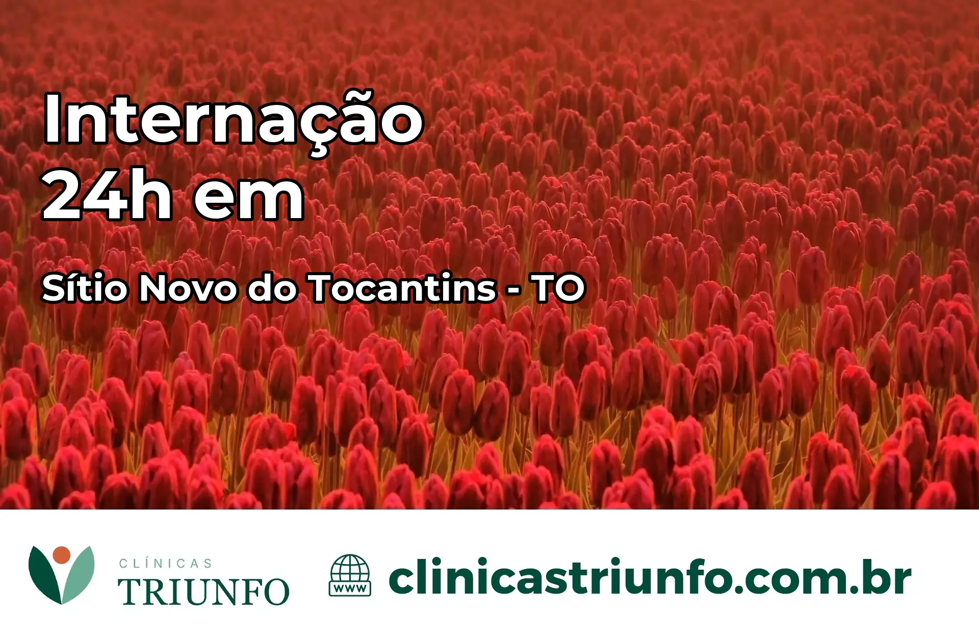 Internação 24 horas em Sítio Novo do Tocantins – TO