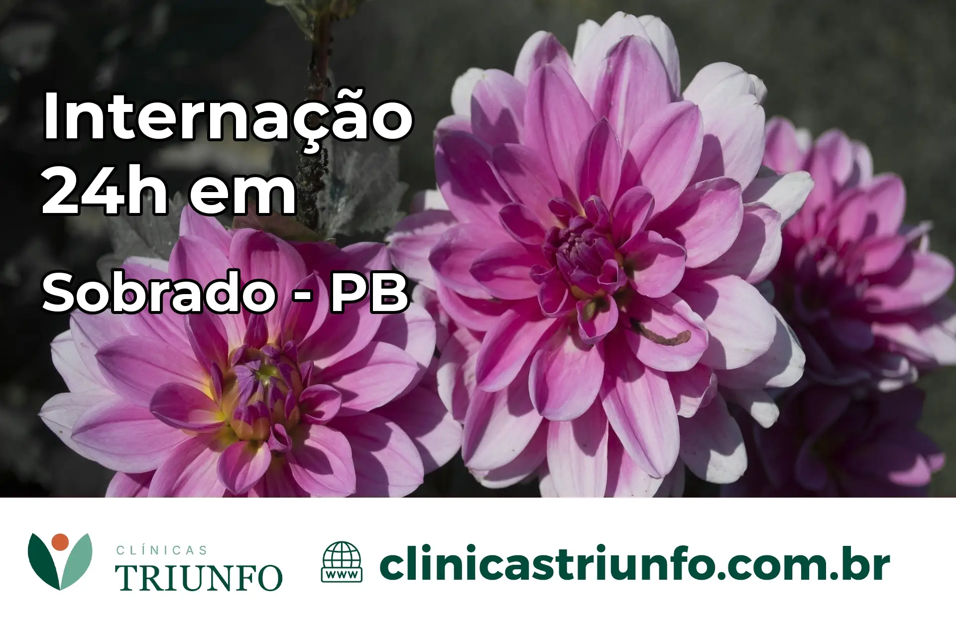 Internação 24 horas em Sobrado – PB