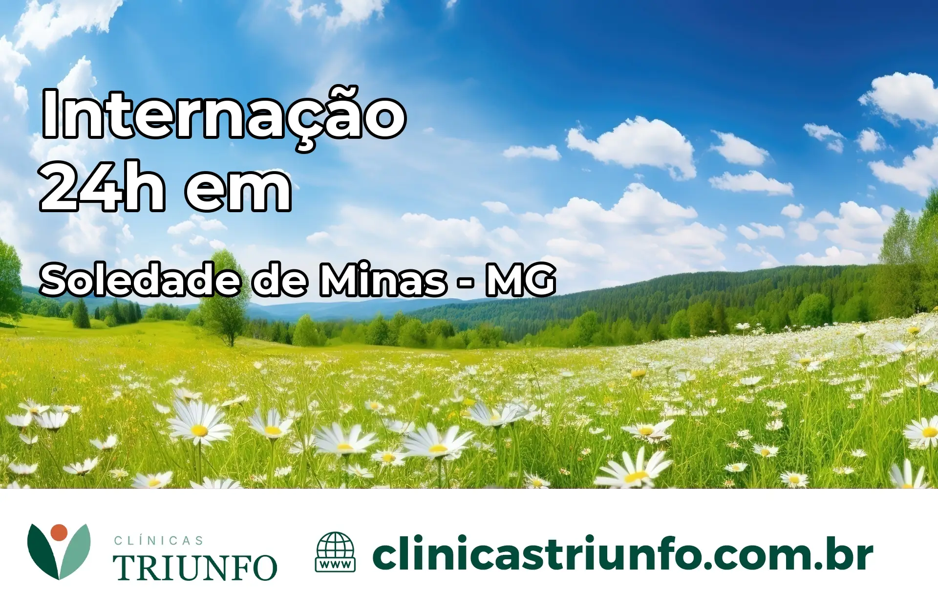 Internação 24 horas em Soledade de Minas – MG