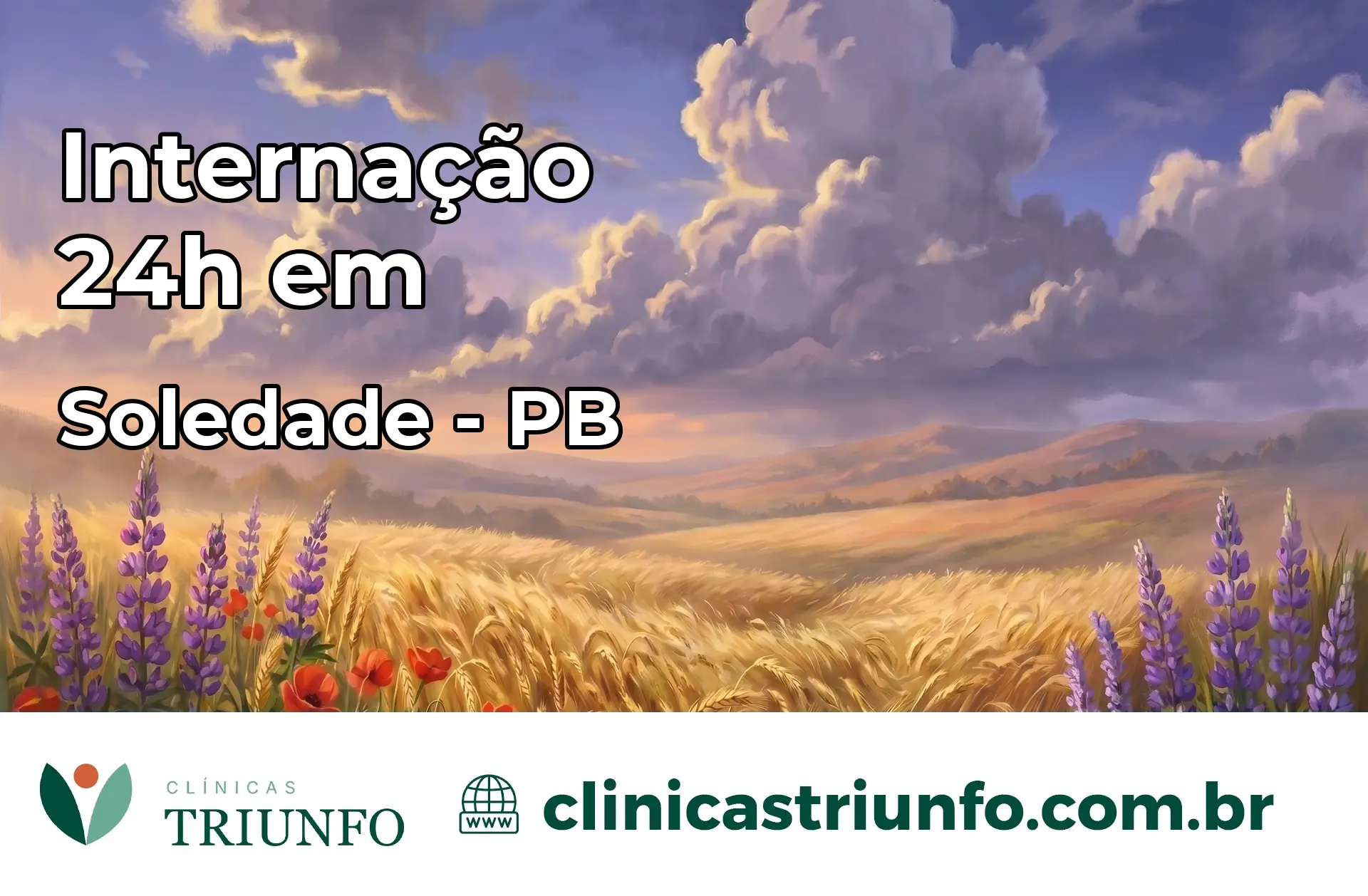 Internação 24 horas em Soledade – PB