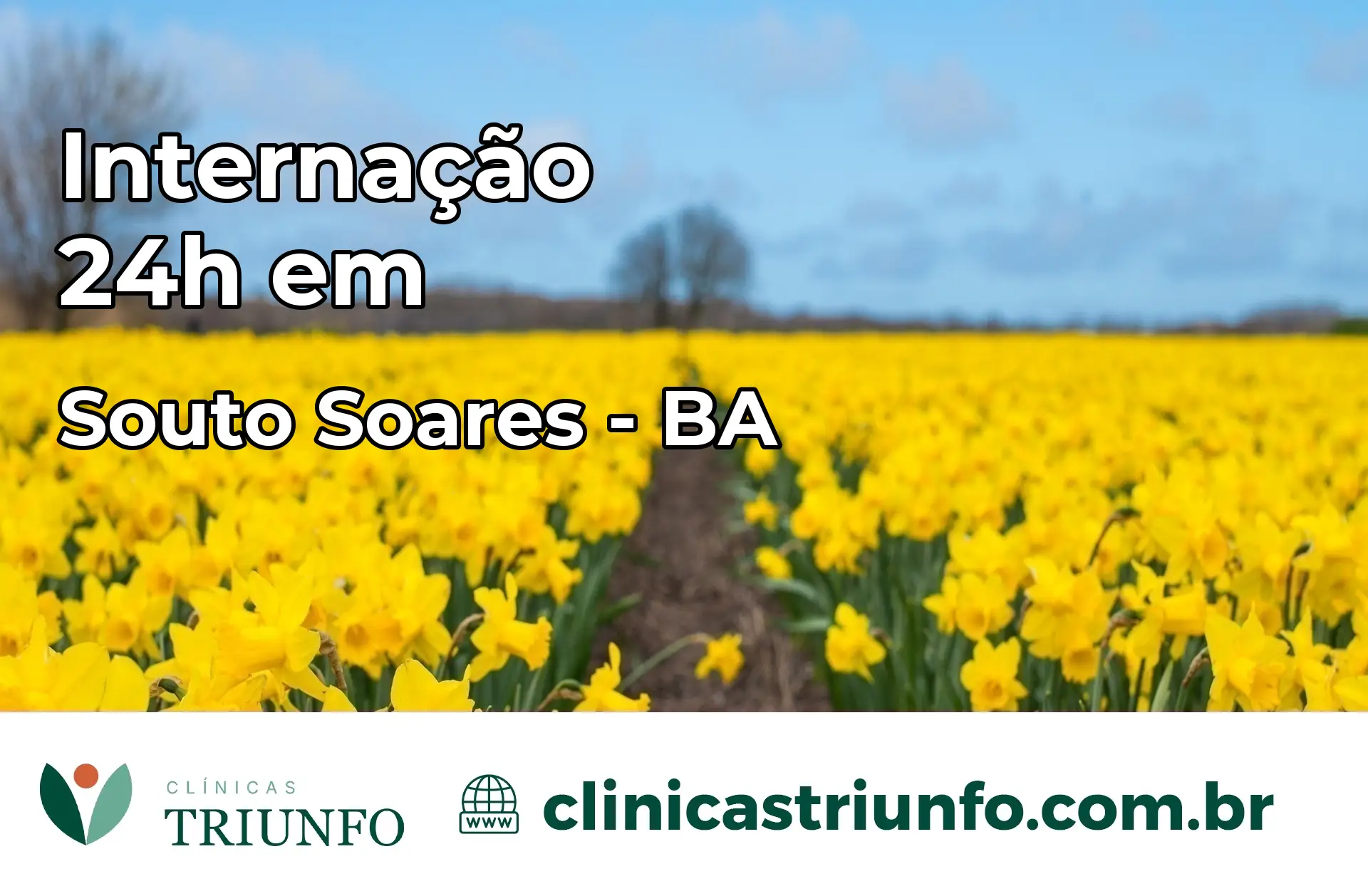 Internação 24 horas em Souto Soares – BA
