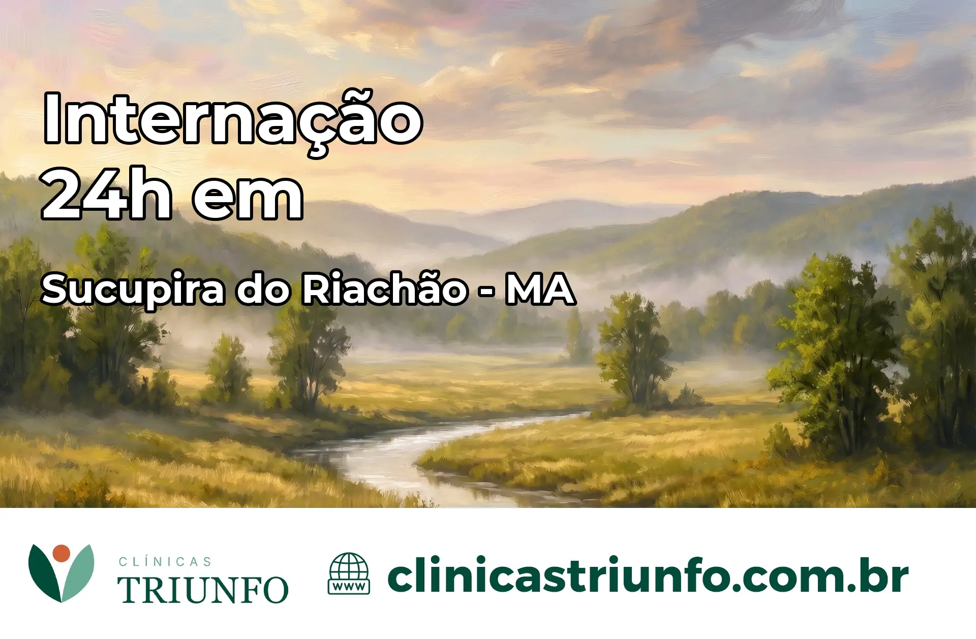 Internação 24 horas em Sucupira do Riachão – MA