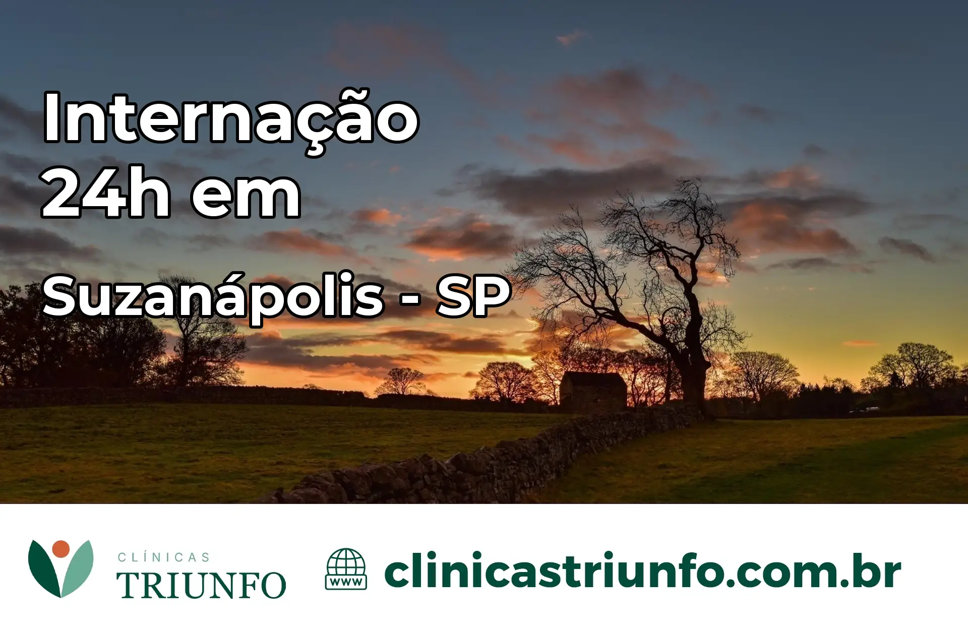 Internação 24 horas em Suzanápolis – SP