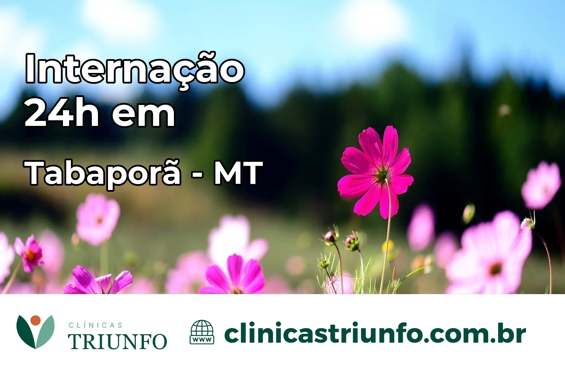 Internação 24 horas em Tabaporã – MT