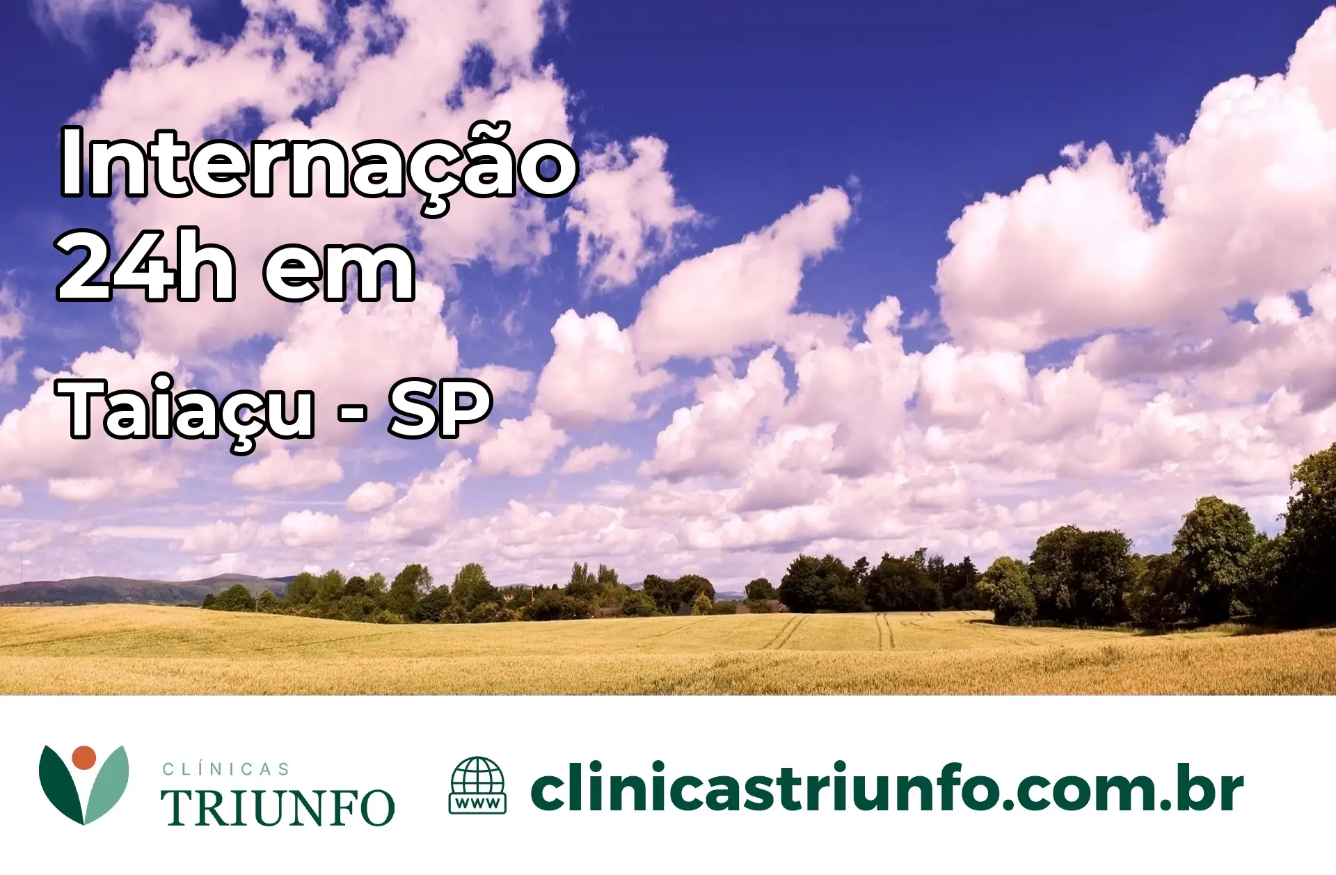 Internação 24 horas em Taiaçu – SP