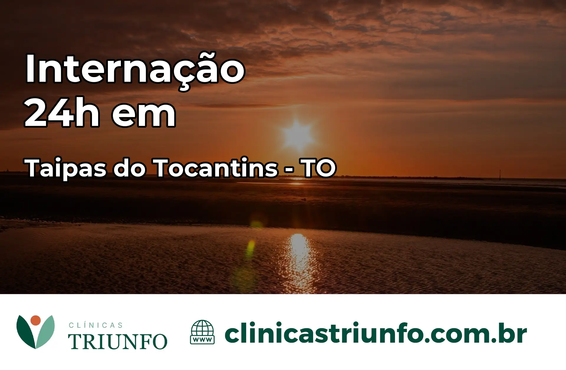 Internação 24 horas em Taipas do Tocantins – TO