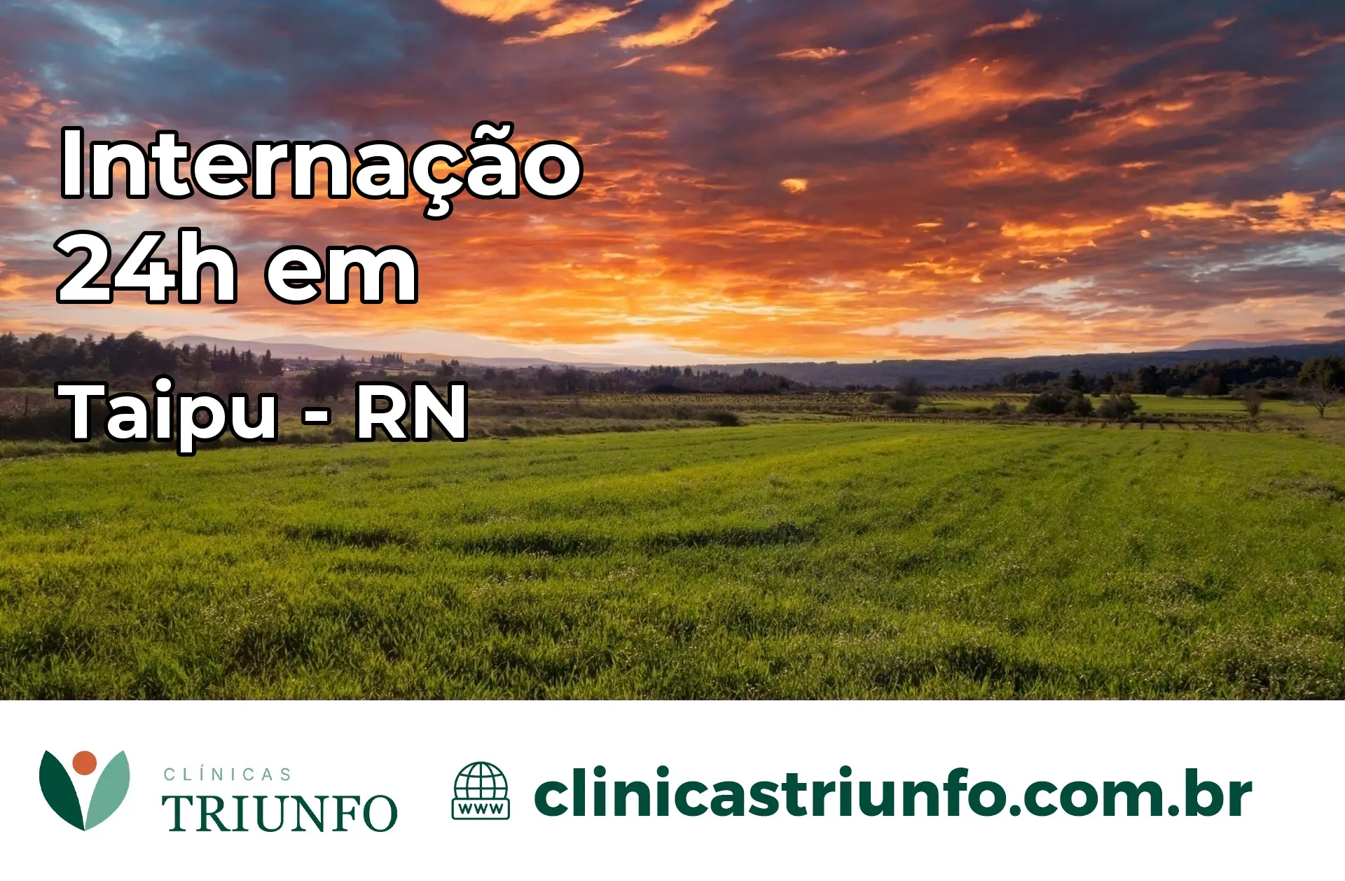 Internação 24 horas em Taipu – RN