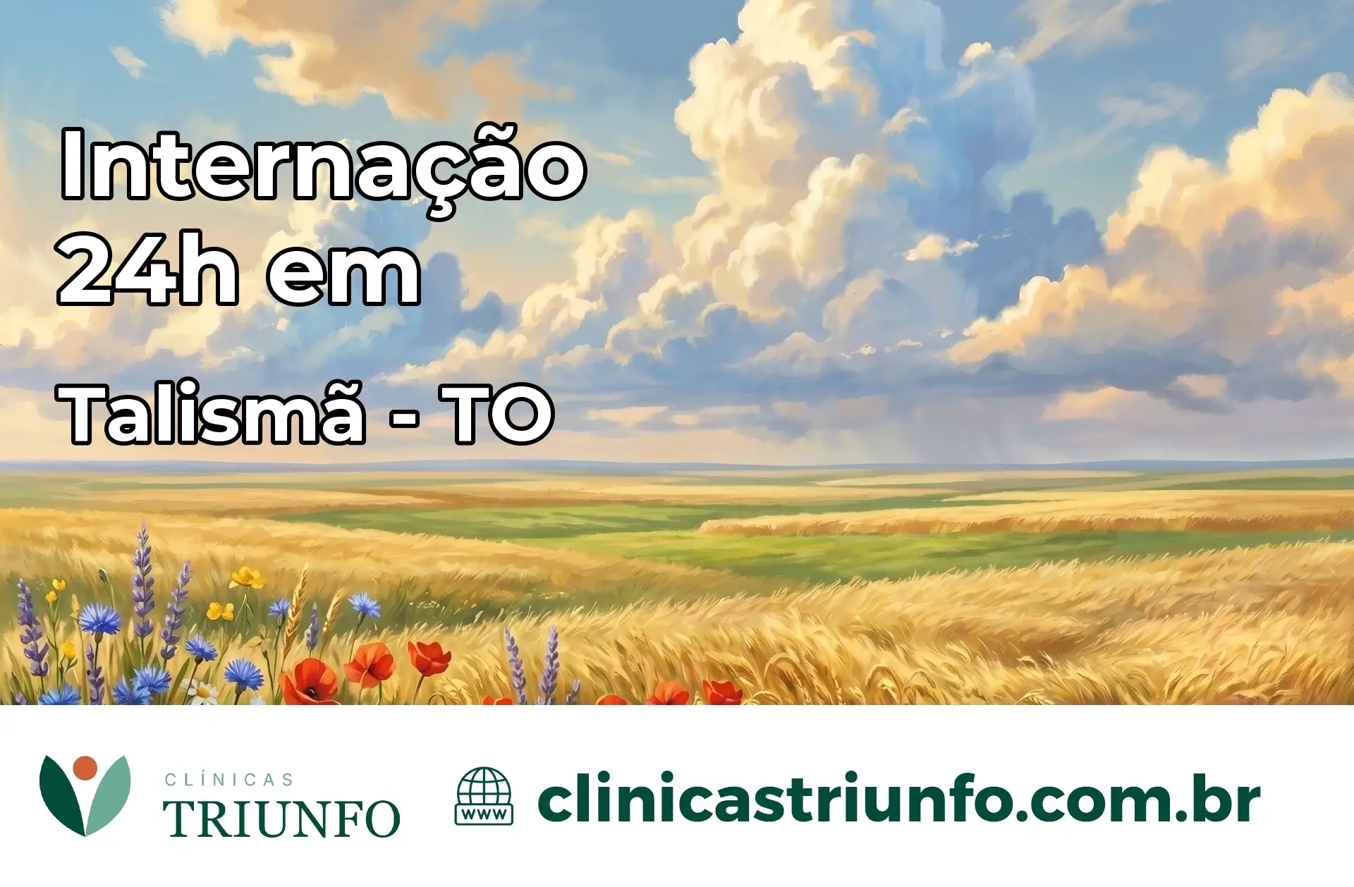 Internação 24 horas em Talismã – TO