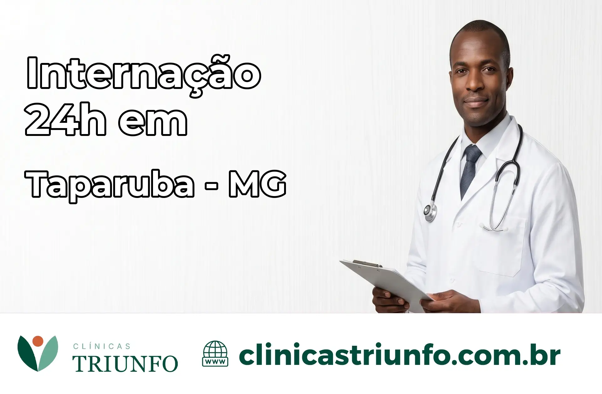 Internação 24 horas em Taparuba – MG