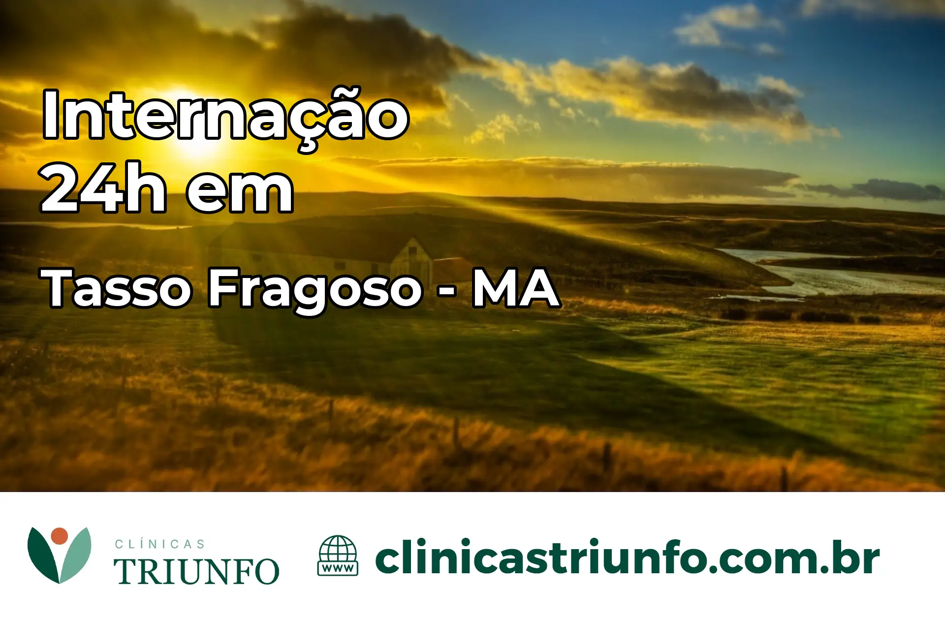 Internação 24 horas em Tasso Fragoso – MA