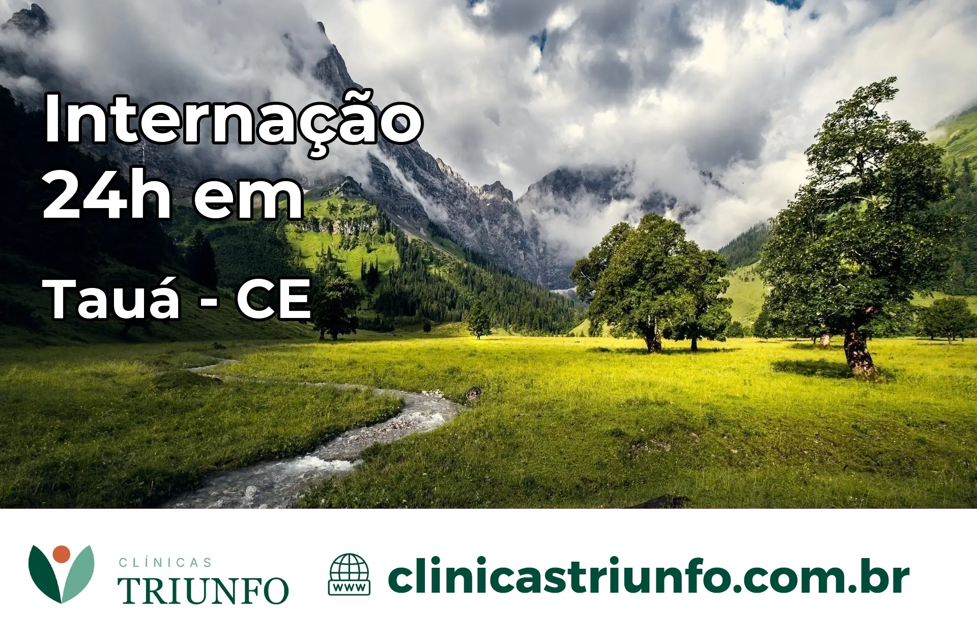 Internação 24 horas em Tauá – CE