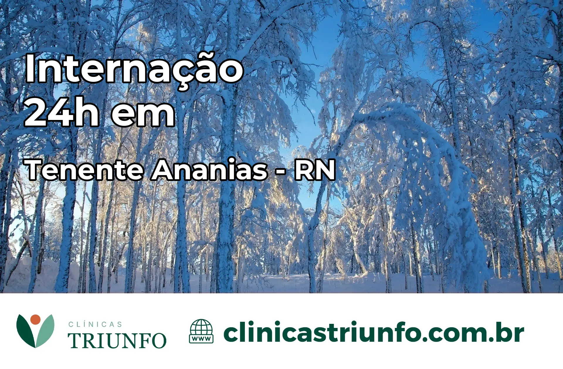 Internação 24 horas em Tenente Ananias – RN