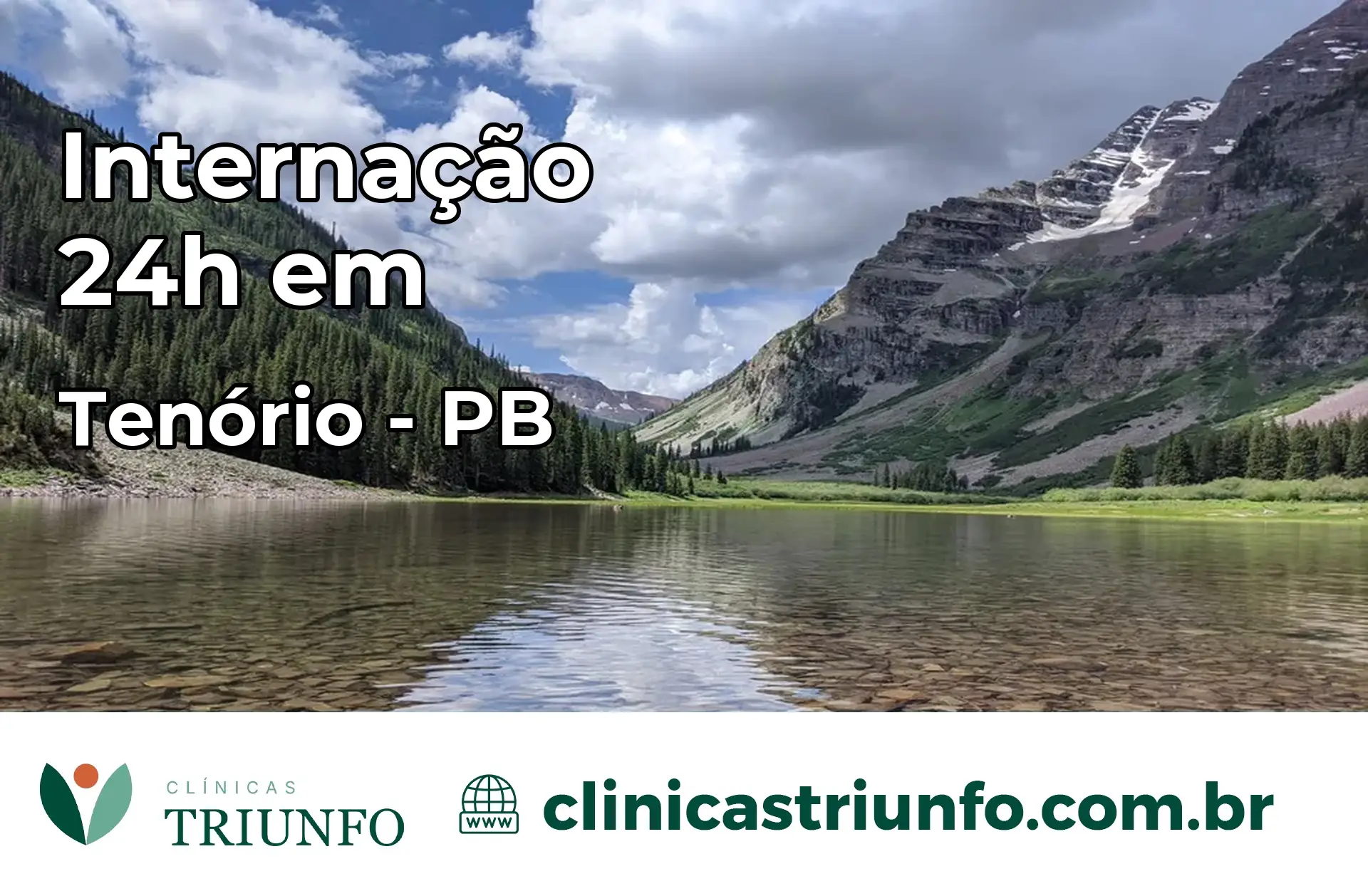 Internação 24 horas em Tenório – PB