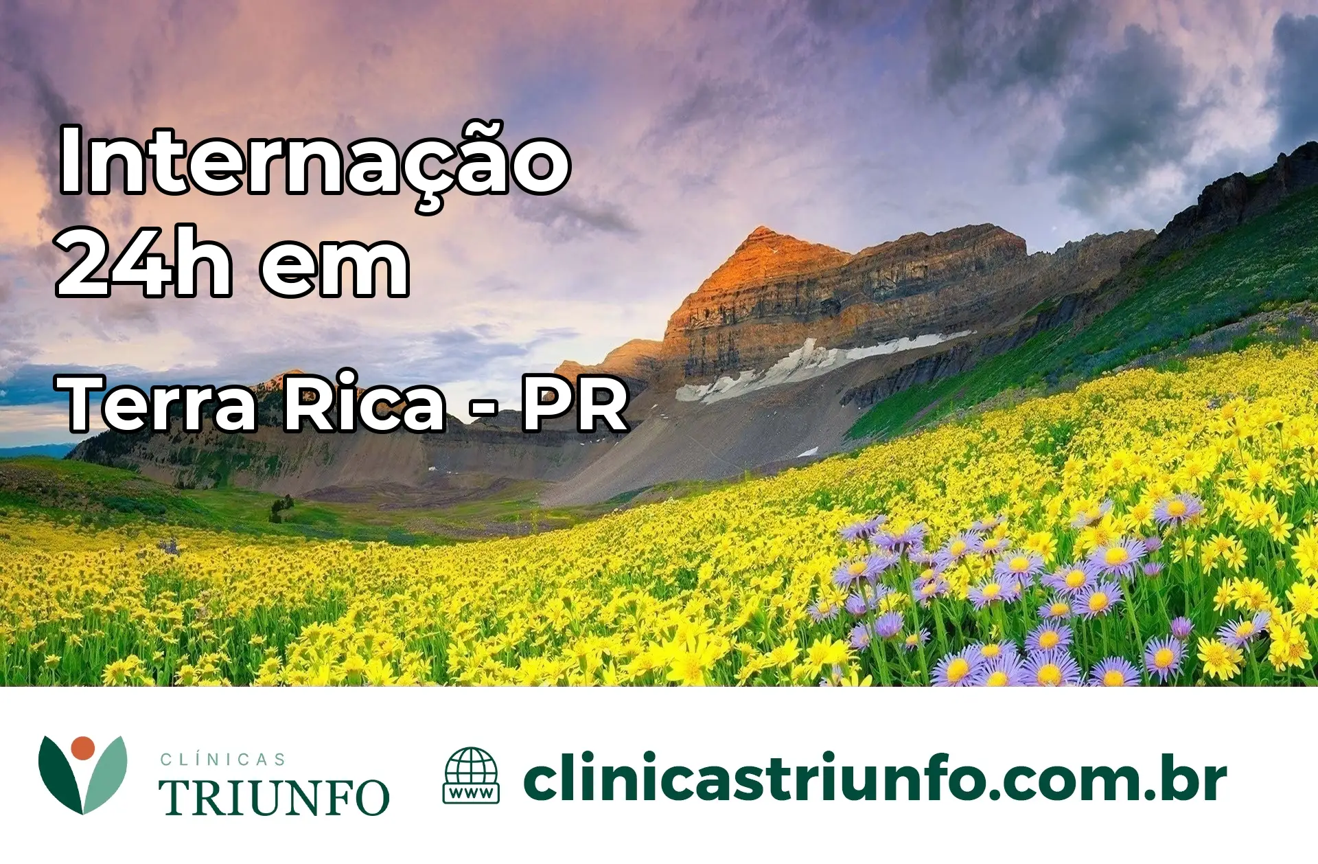 Internação 24 horas em Terra Rica – PR