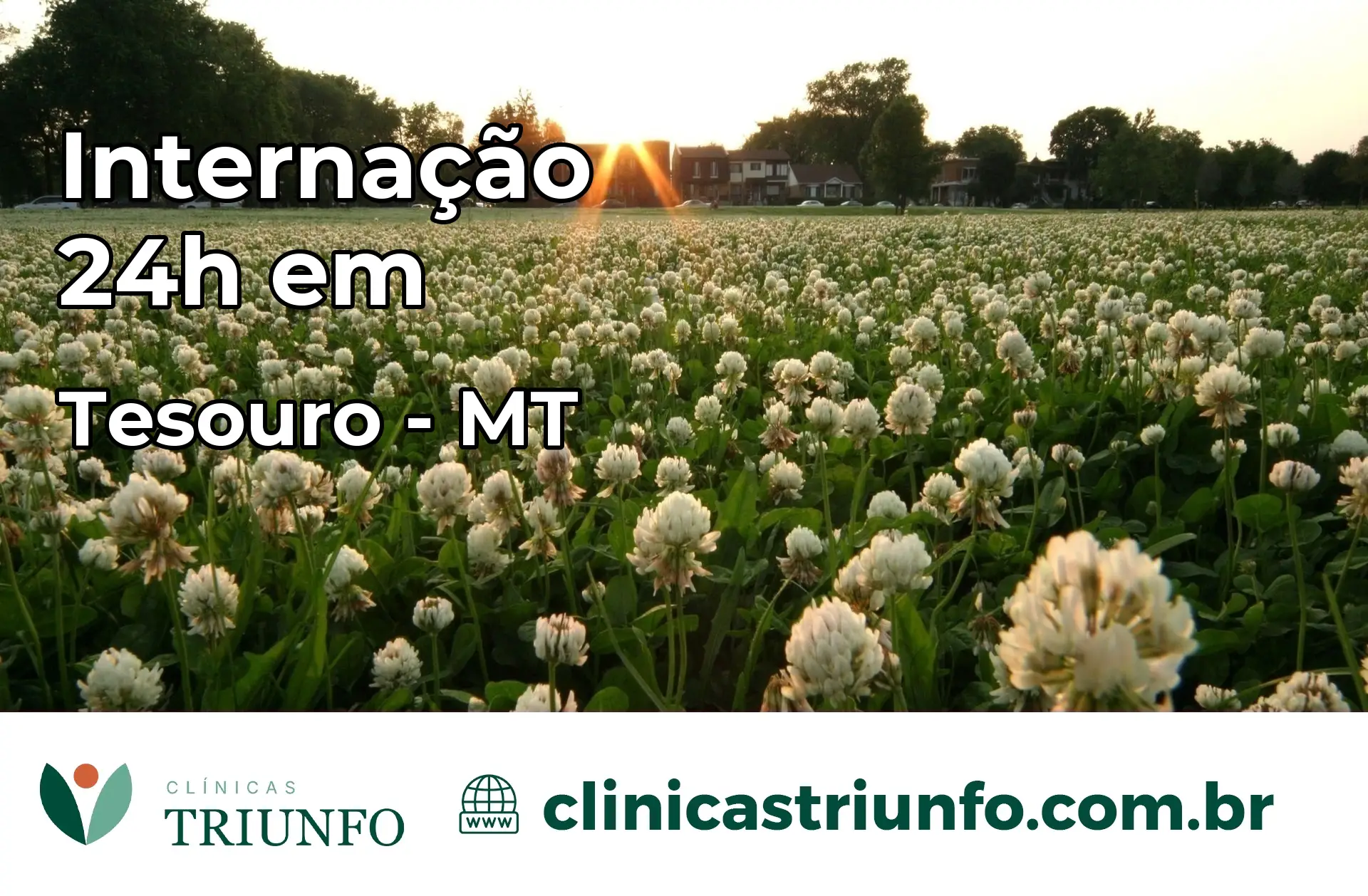 Internação 24 horas em Tesouro – MT