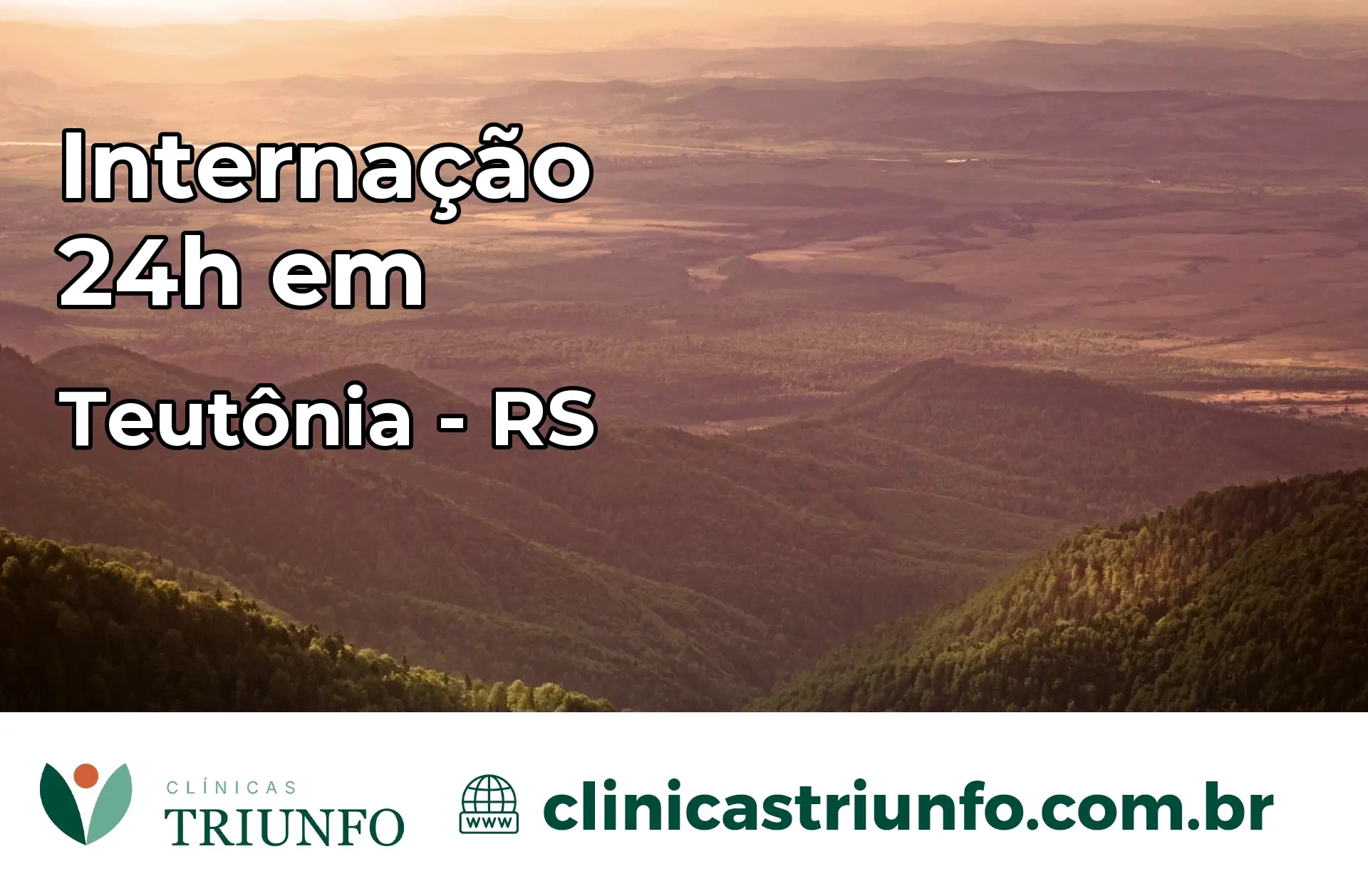 Internação 24 horas em Teutônia – RS