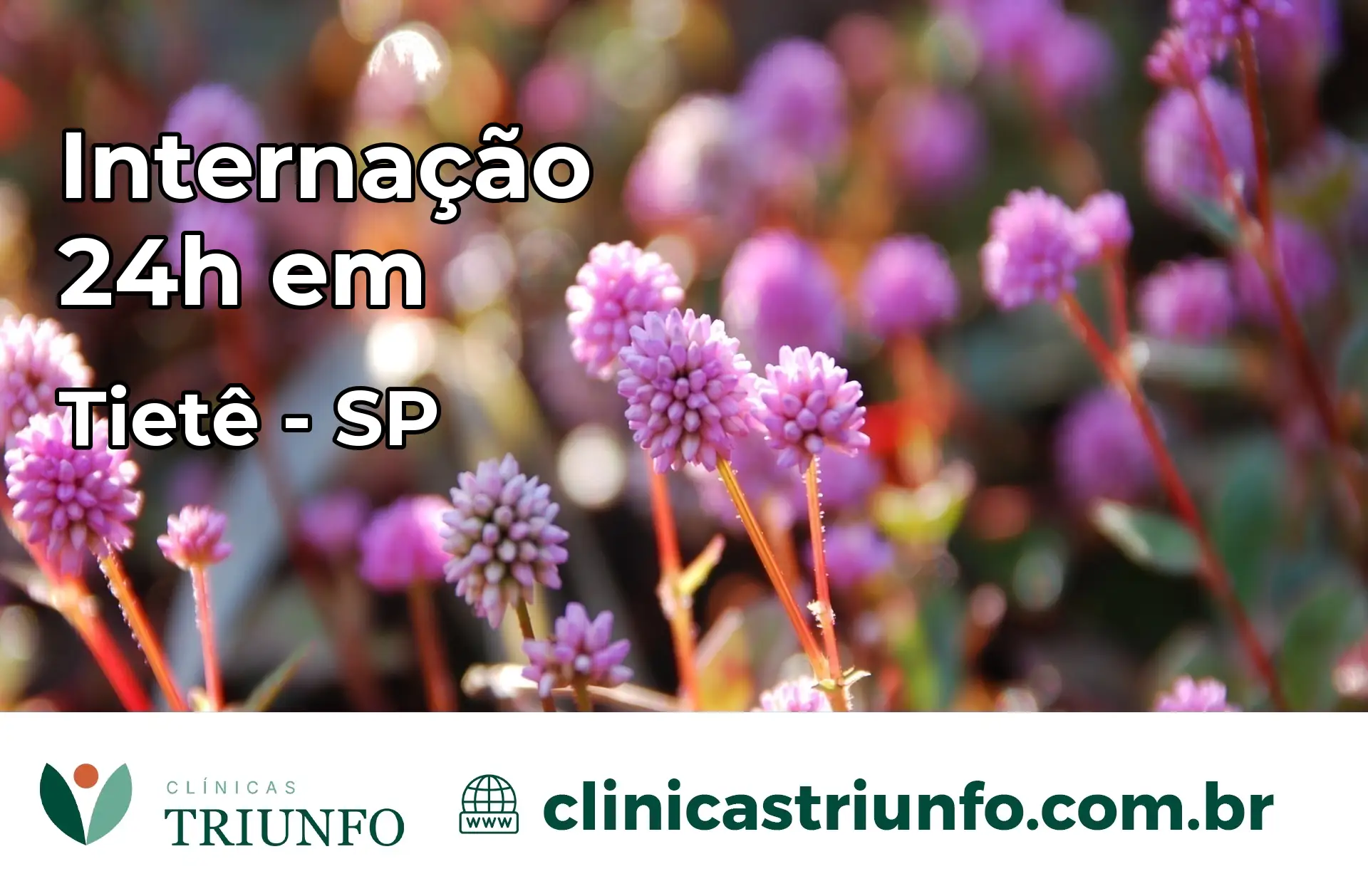 Internação 24 horas em Tietê – SP
