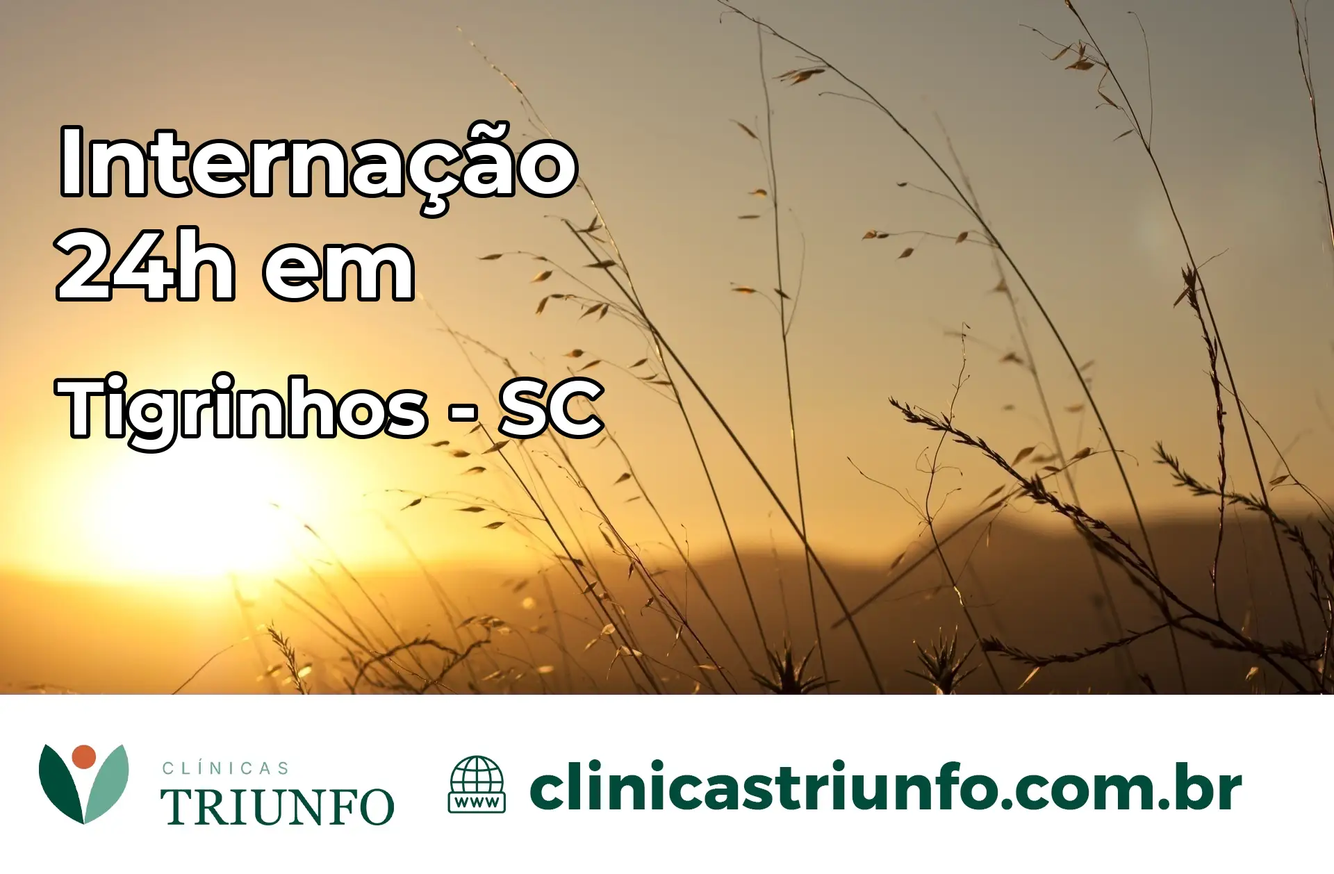 Internação 24 horas em Tigrinhos – SC
