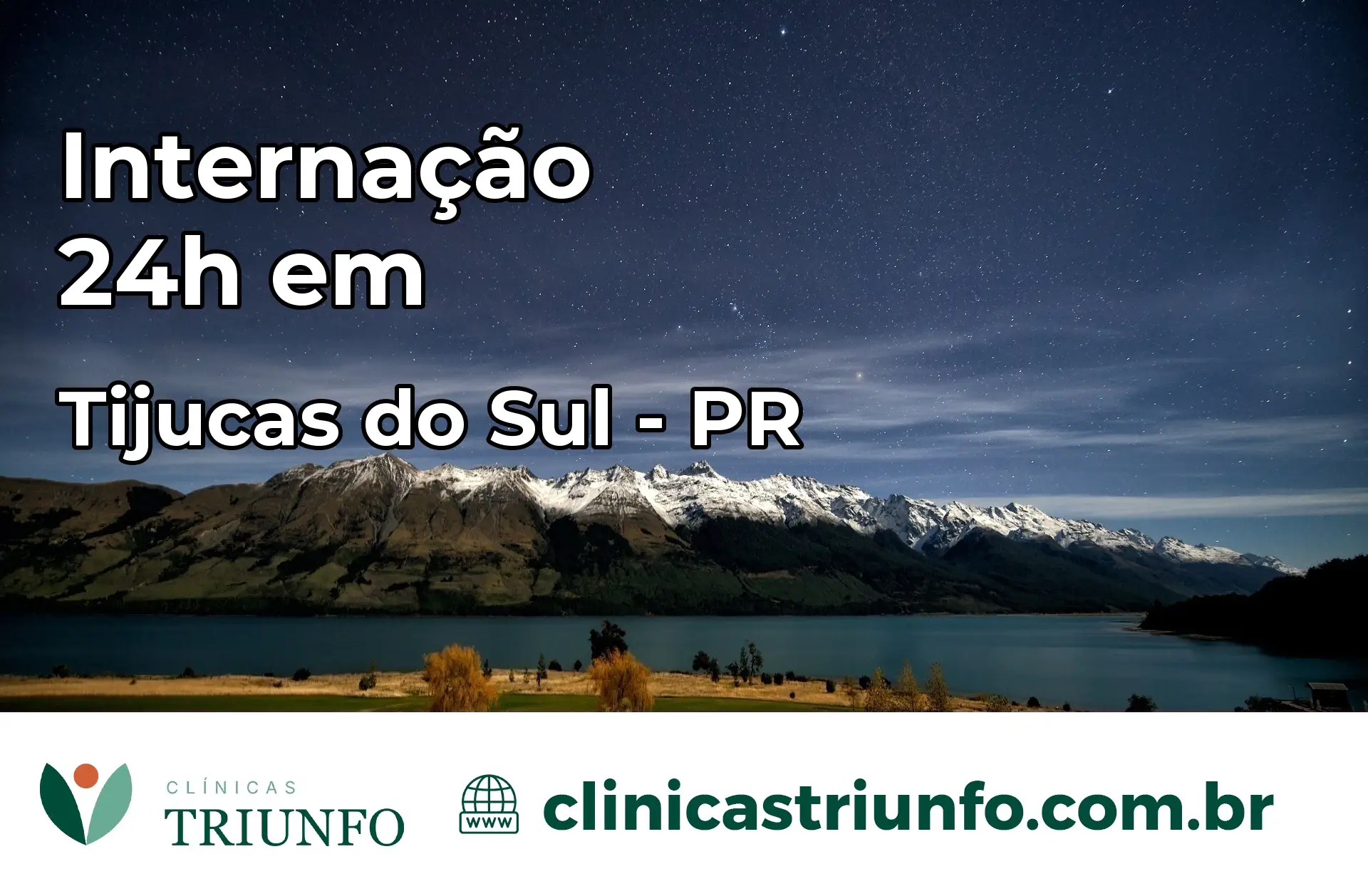 Internação 24 horas em Tijucas do Sul – PR