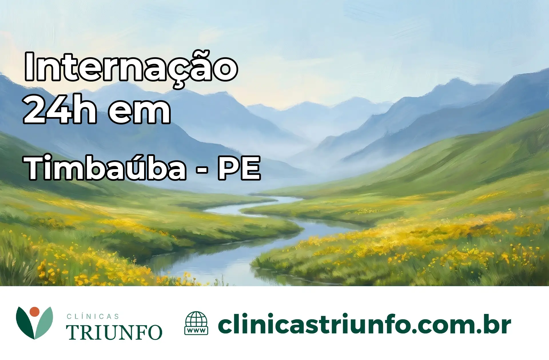 Internação 24 horas em Timbaúba – PE