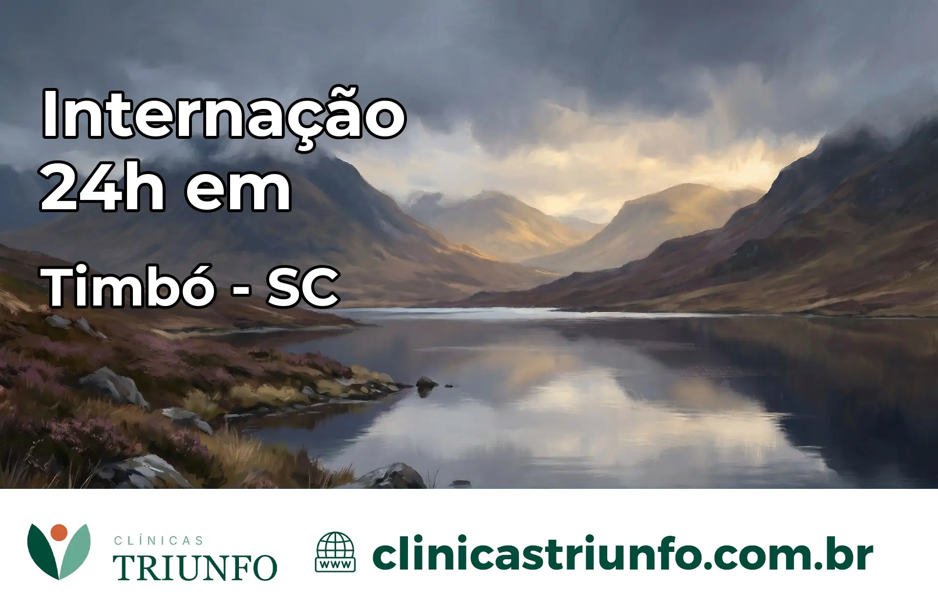Internação 24 horas em Timbó – SC