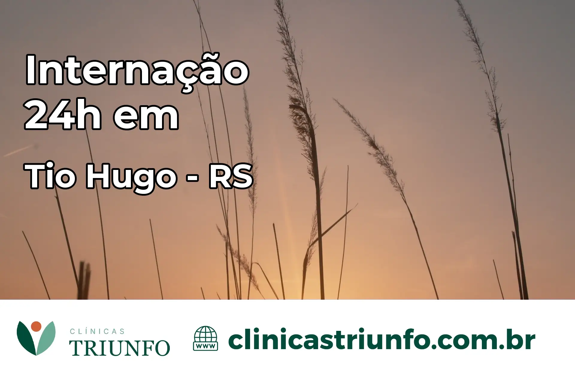 Internação 24 horas em Tio Hugo – RS