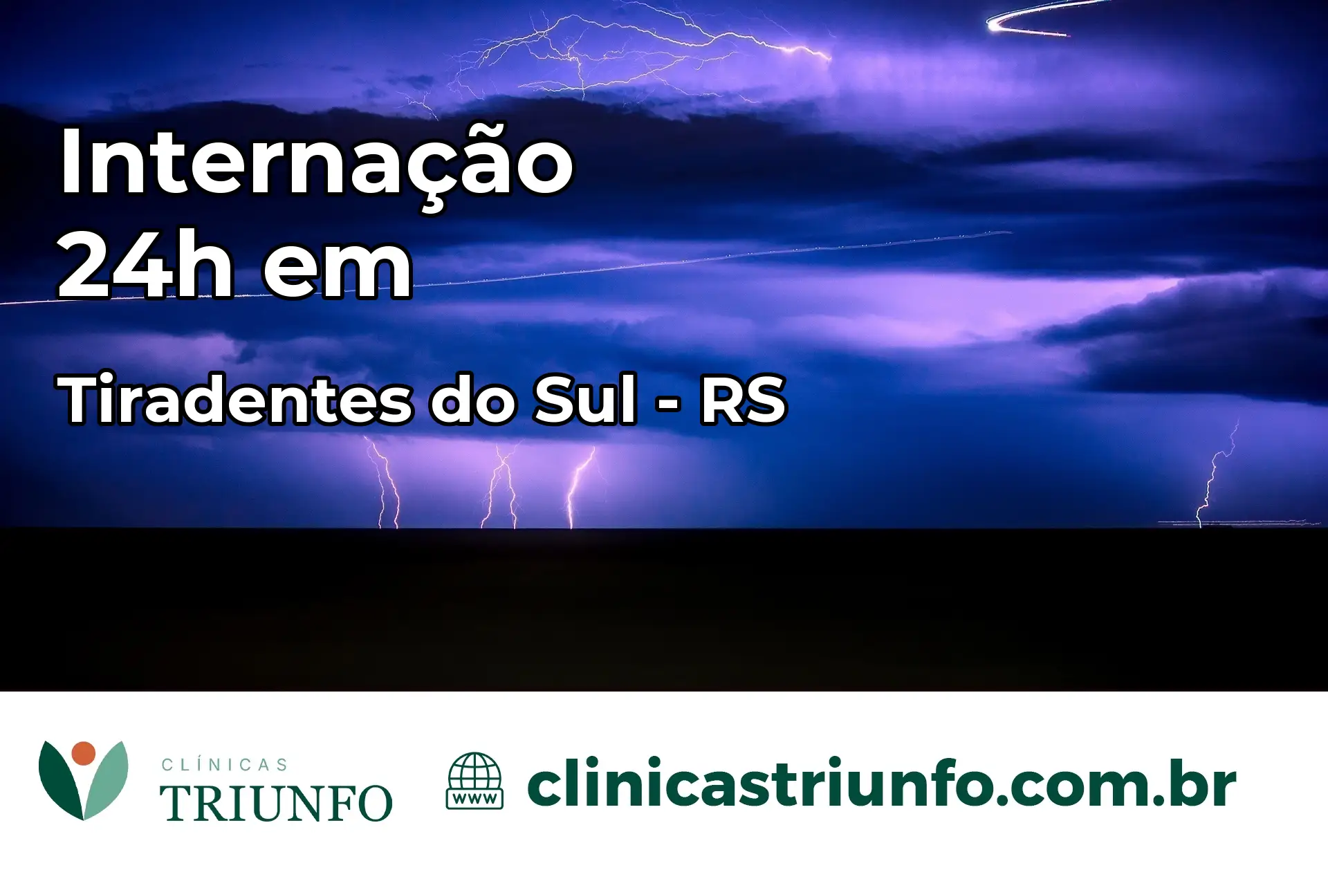 Internação 24 horas em Tiradentes do Sul – RS
