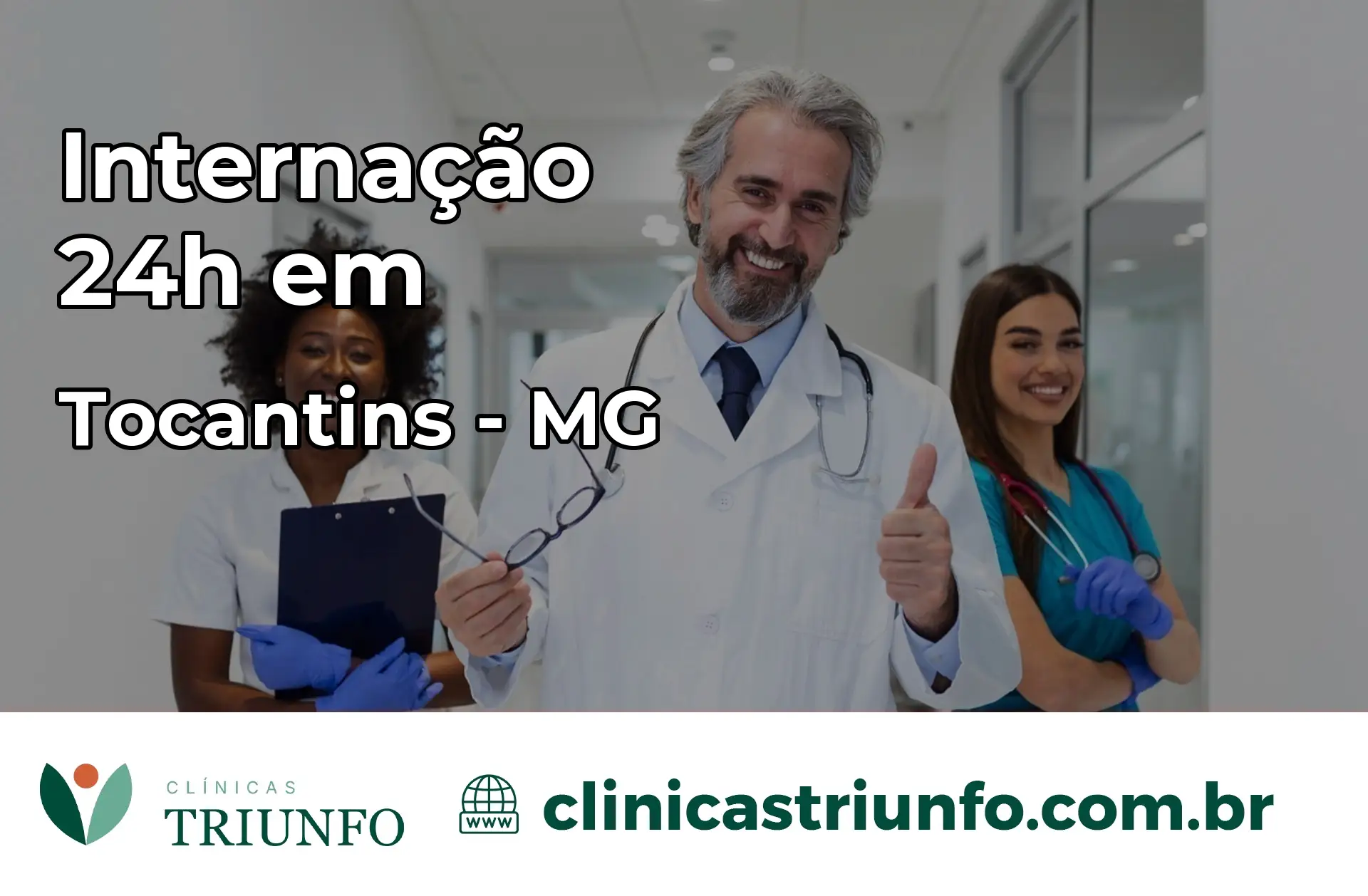 Internação 24 horas em Tocantins – MG