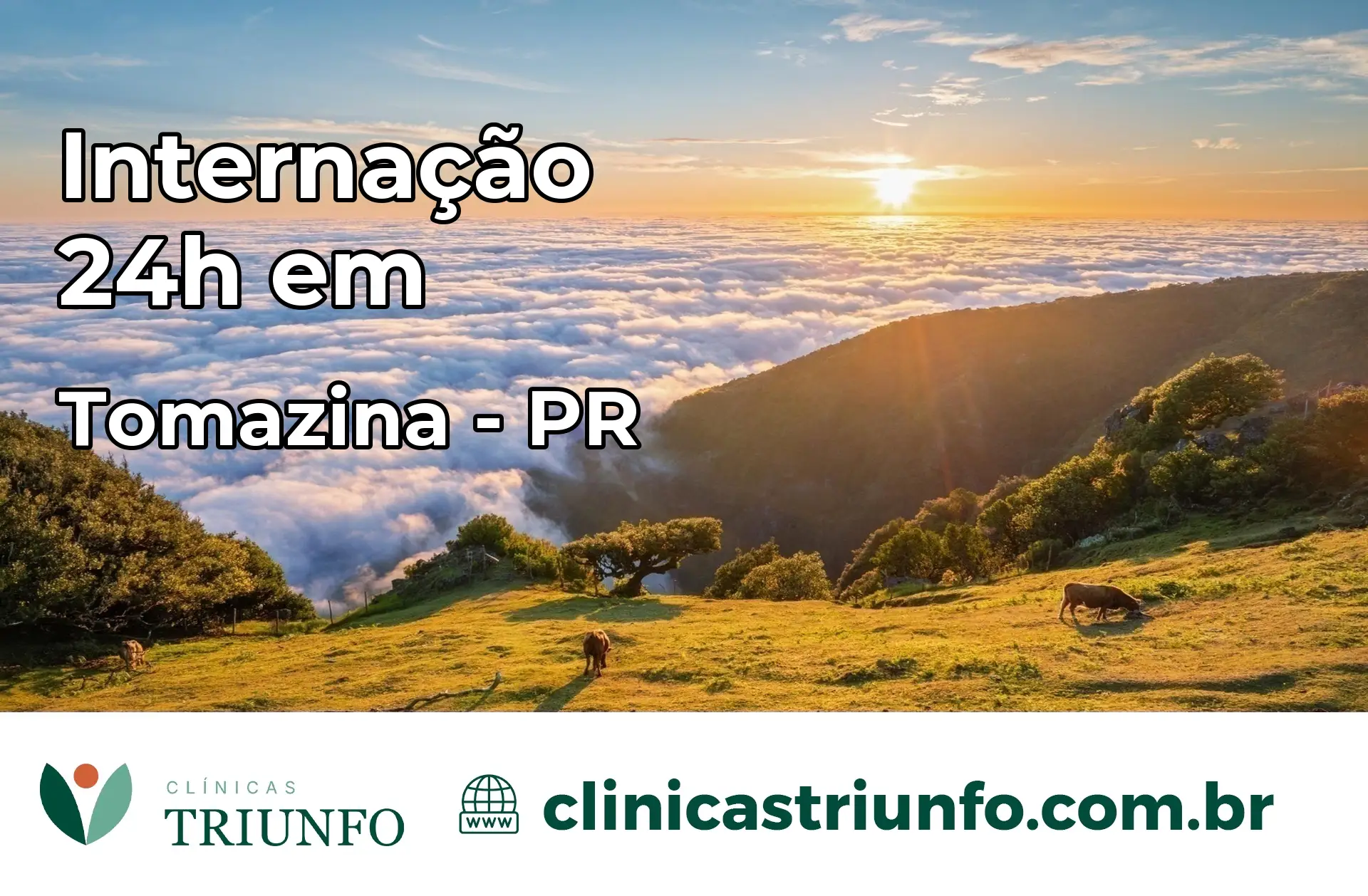 Internação 24 horas em Tomazina – PR