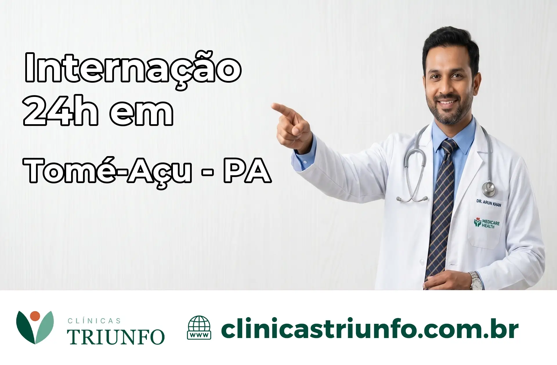 Internação 24 horas em Tomé-Açu – PA