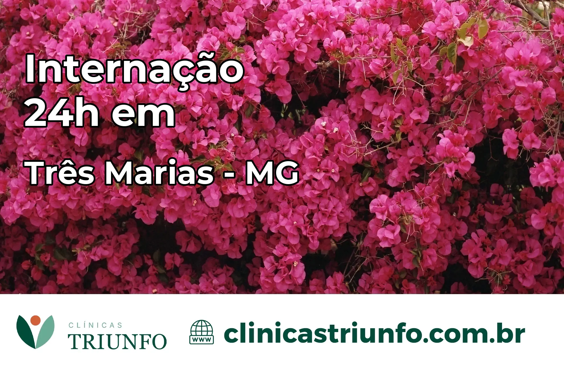 Internação 24 horas em Três Marias – MG