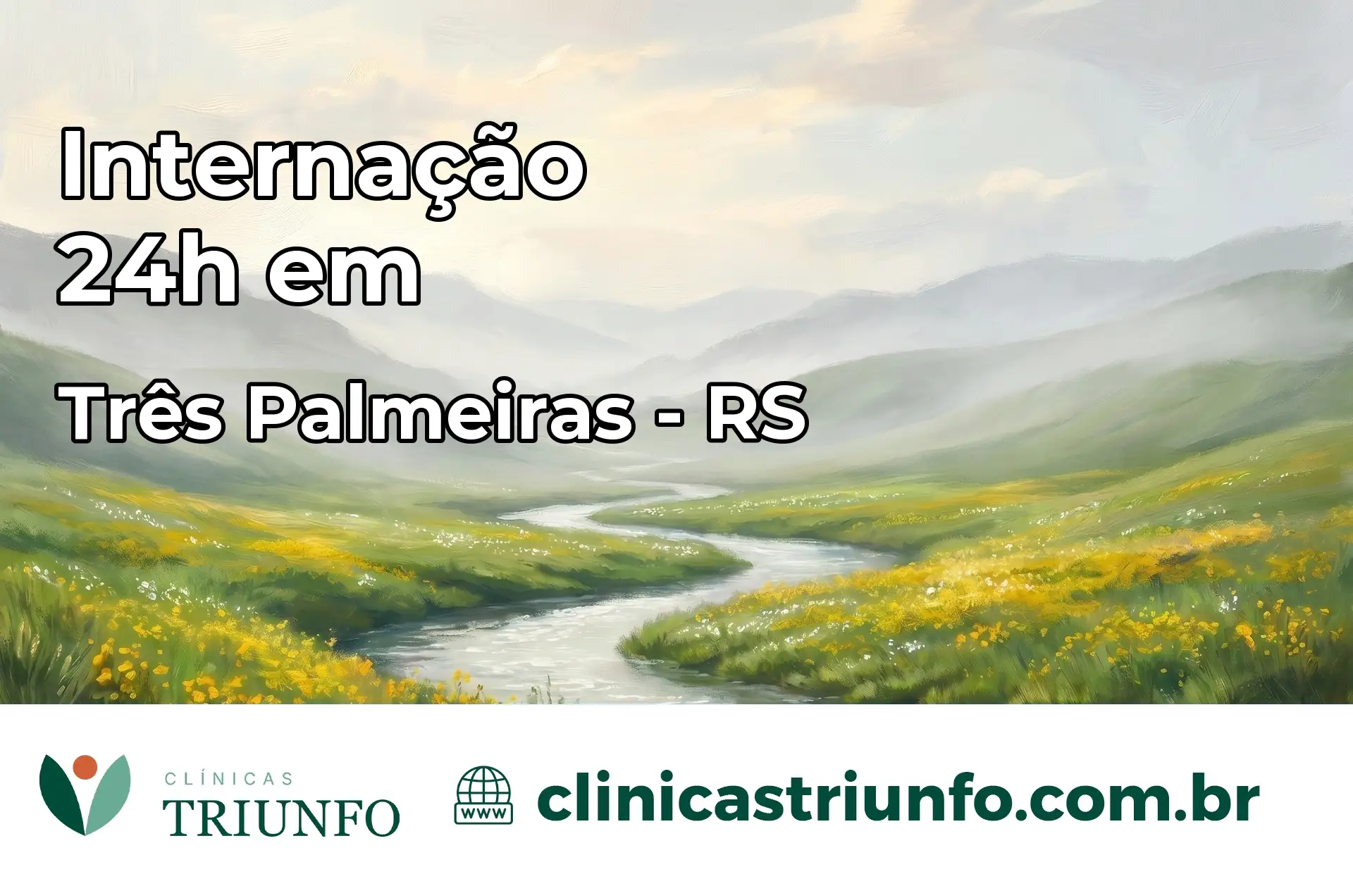 Internação 24 horas em Três Palmeiras – RS