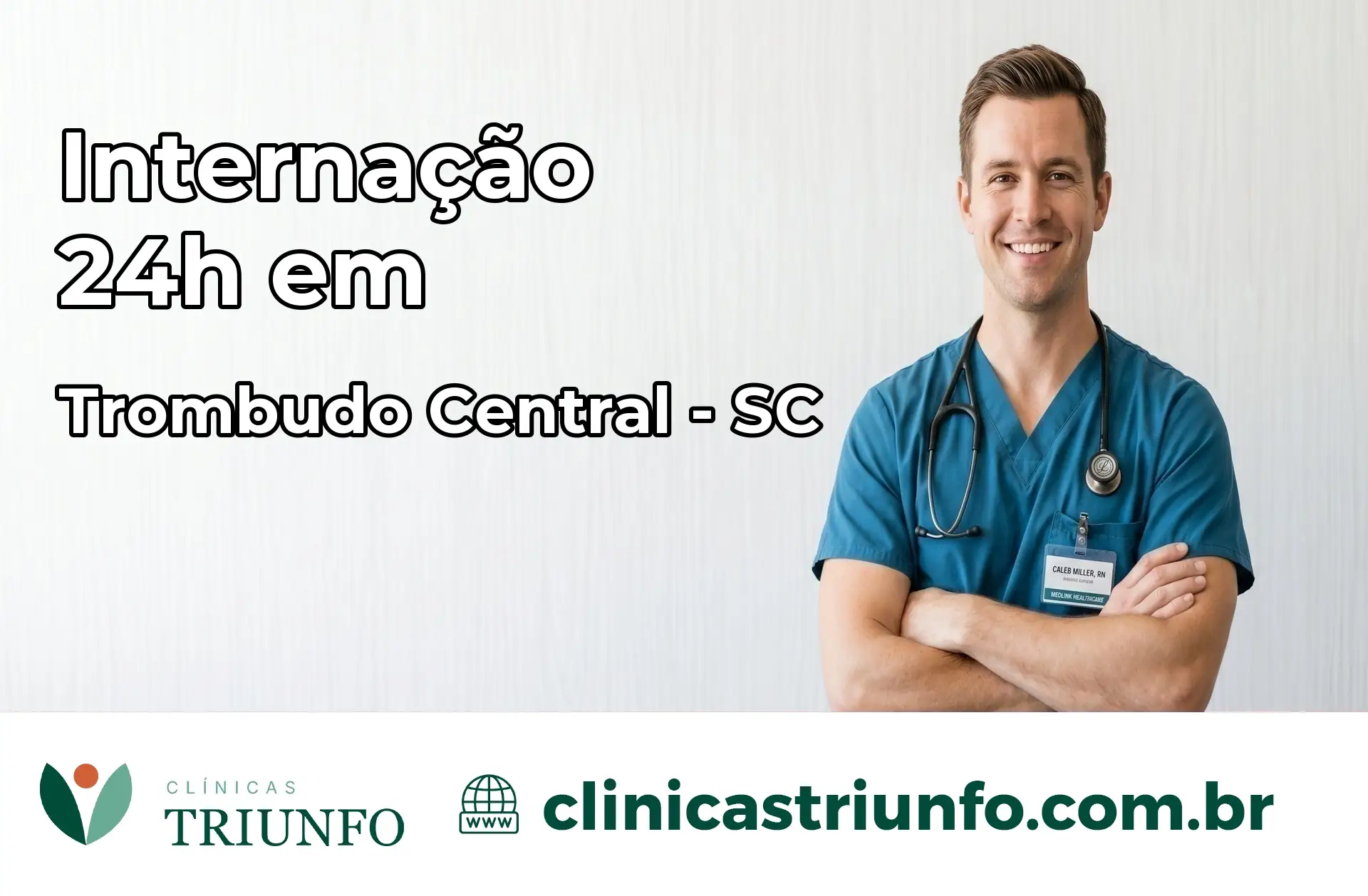 Internação 24 horas em Trombudo Central – SC