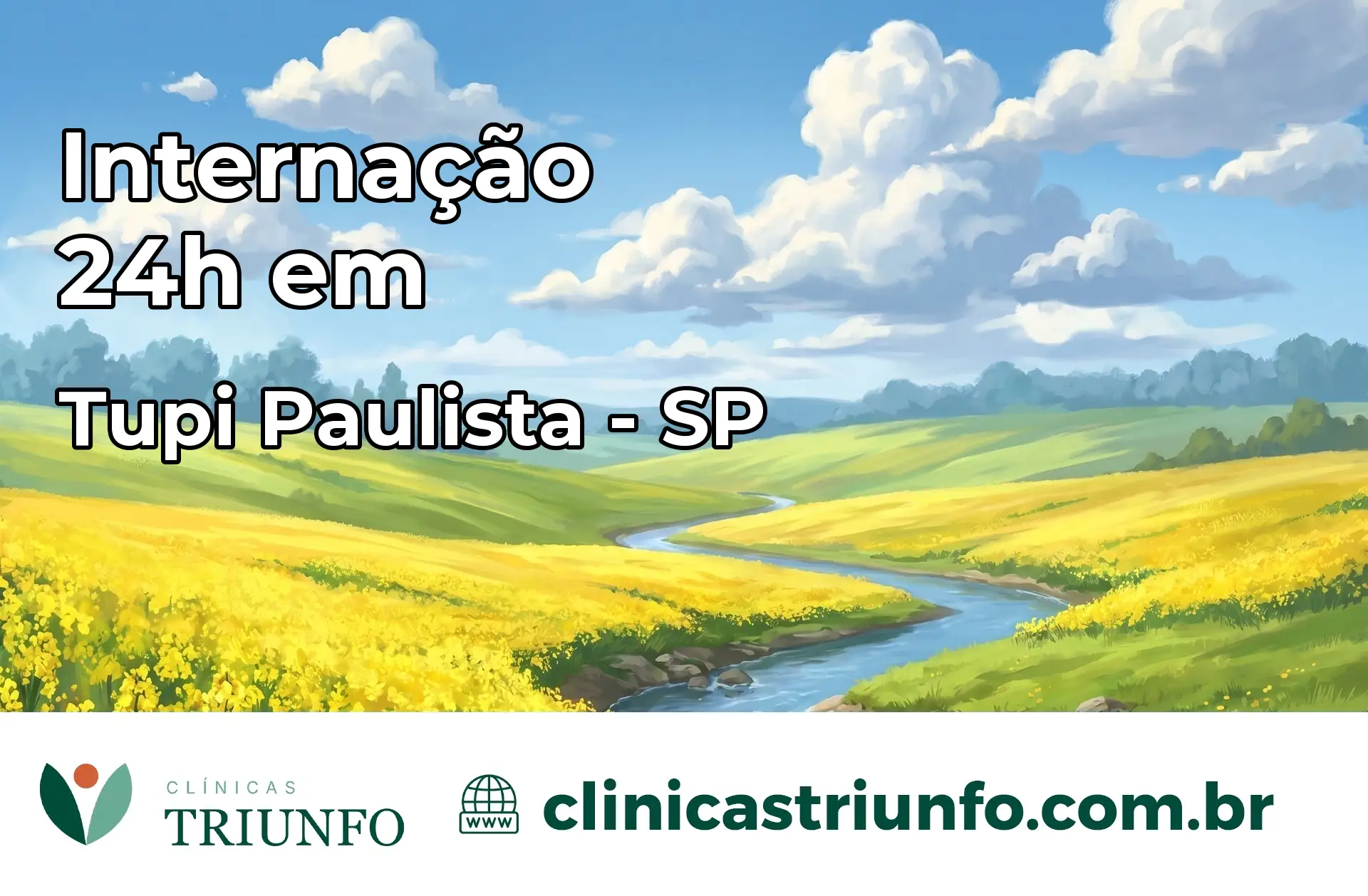 Internação 24 horas em Tupi Paulista – SP