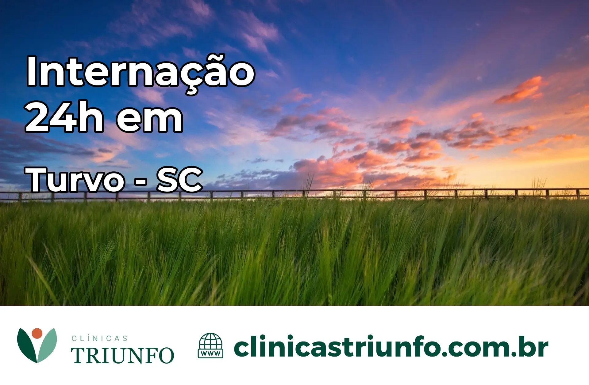 Internação 24 horas em Turvo – SC