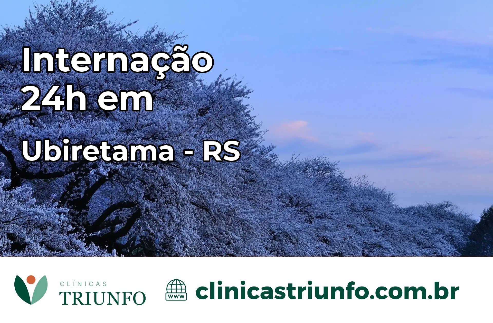 Internação 24 horas em Ubiretama – RS