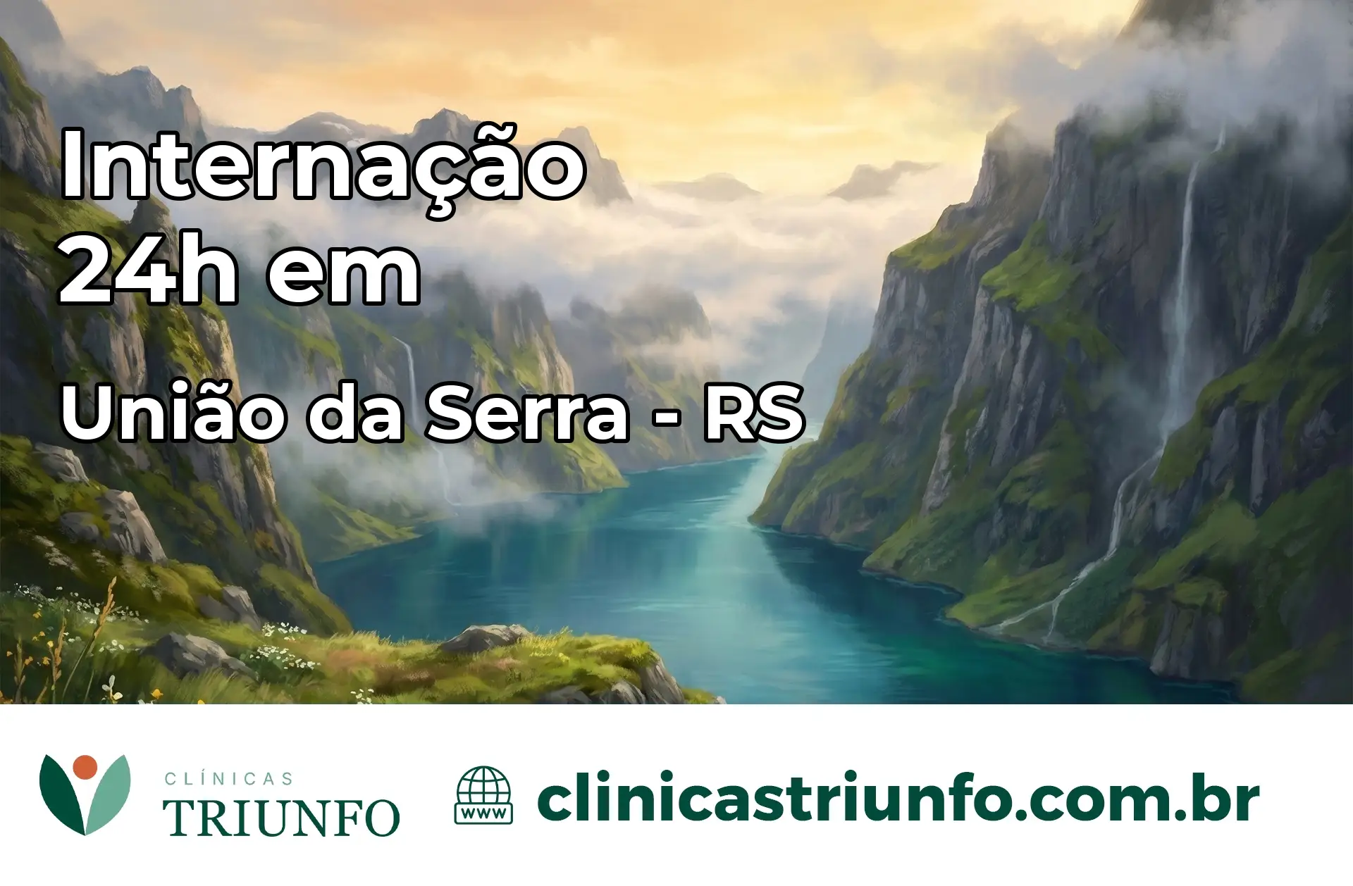 Internação 24 horas em União da Serra – RS