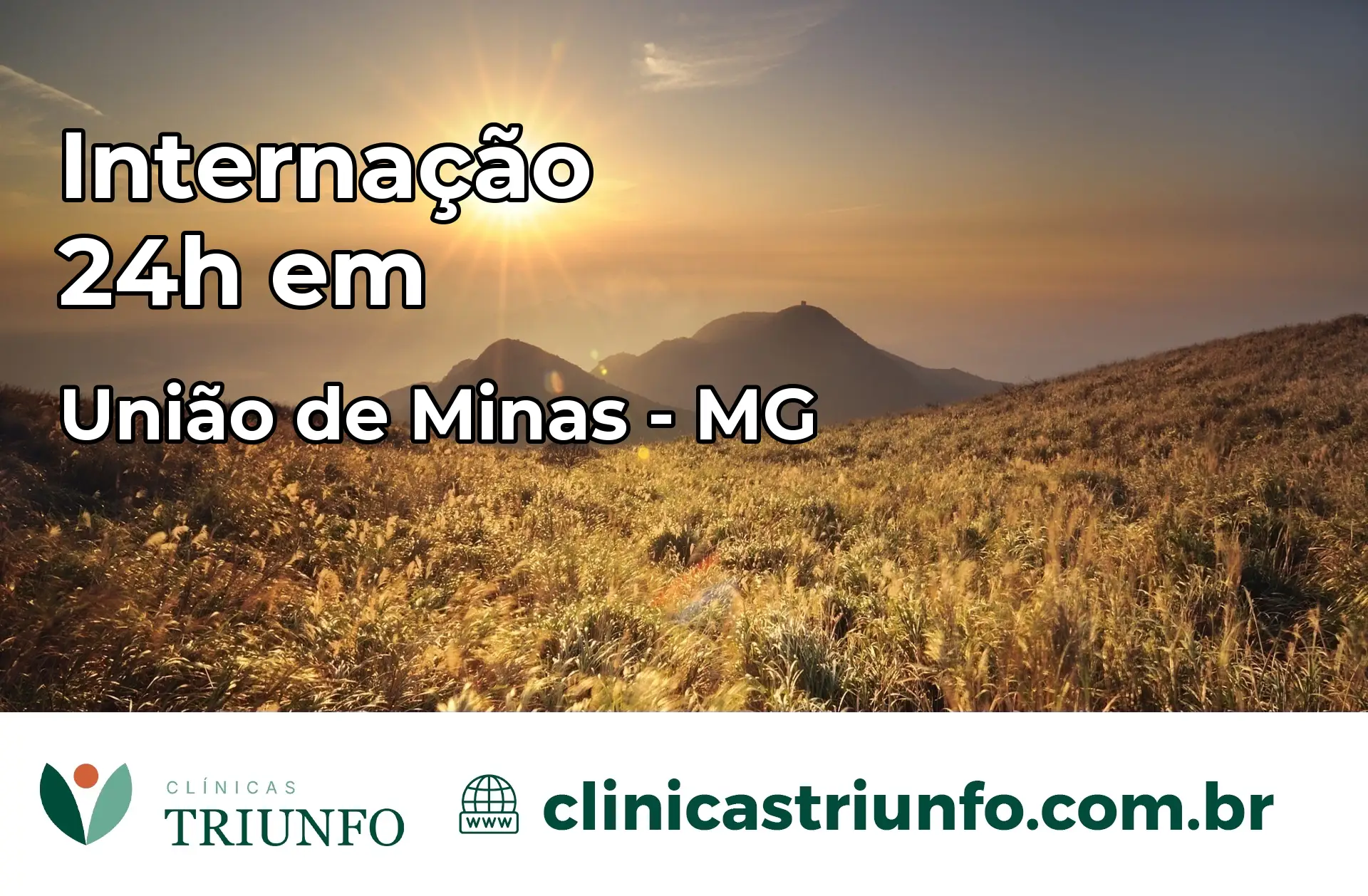Internação 24 horas em União de Minas – MG