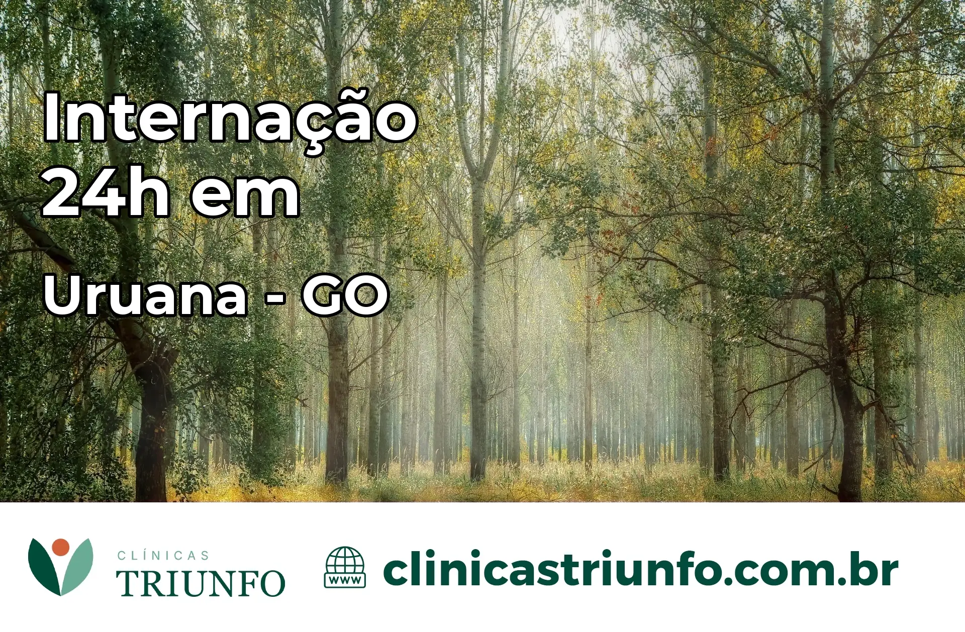 Internação 24 horas em Uruana – GO