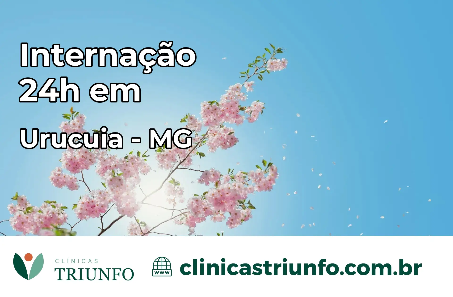 Internação 24 horas em Urucuia – MG