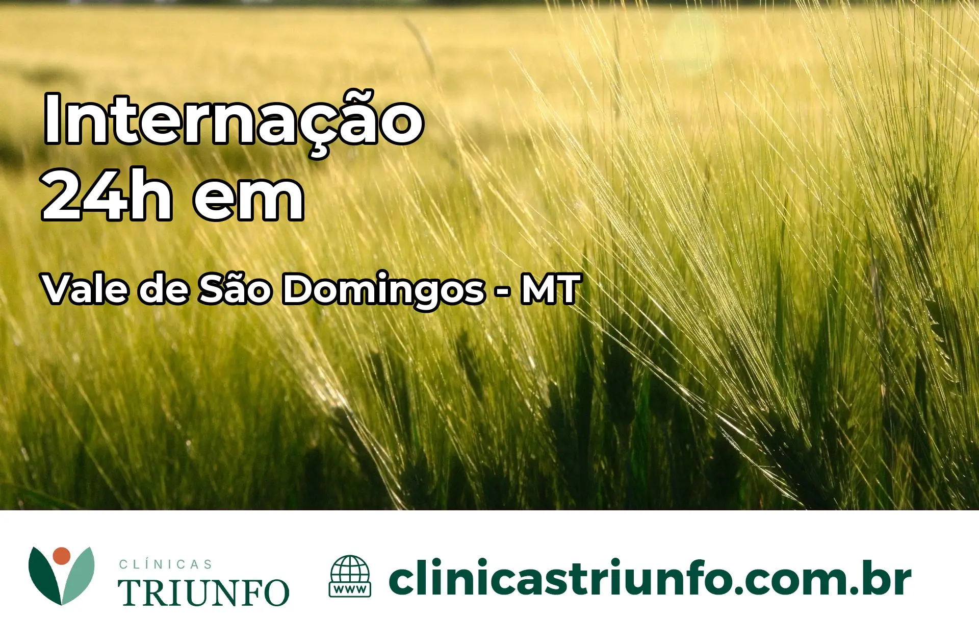 Internação 24 horas em Vale de São Domingos – MT