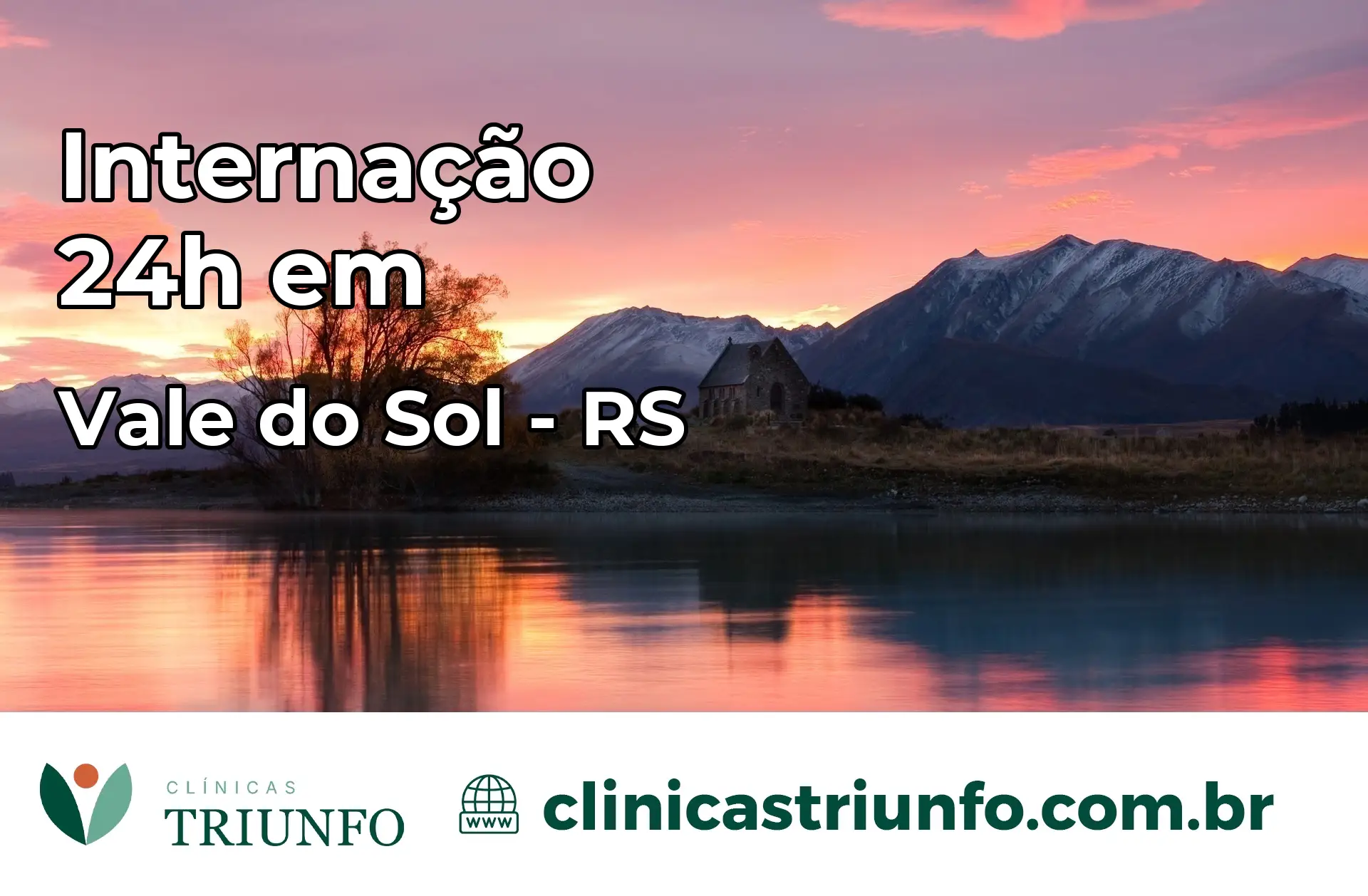 Internação 24 horas em Vale do Sol – RS