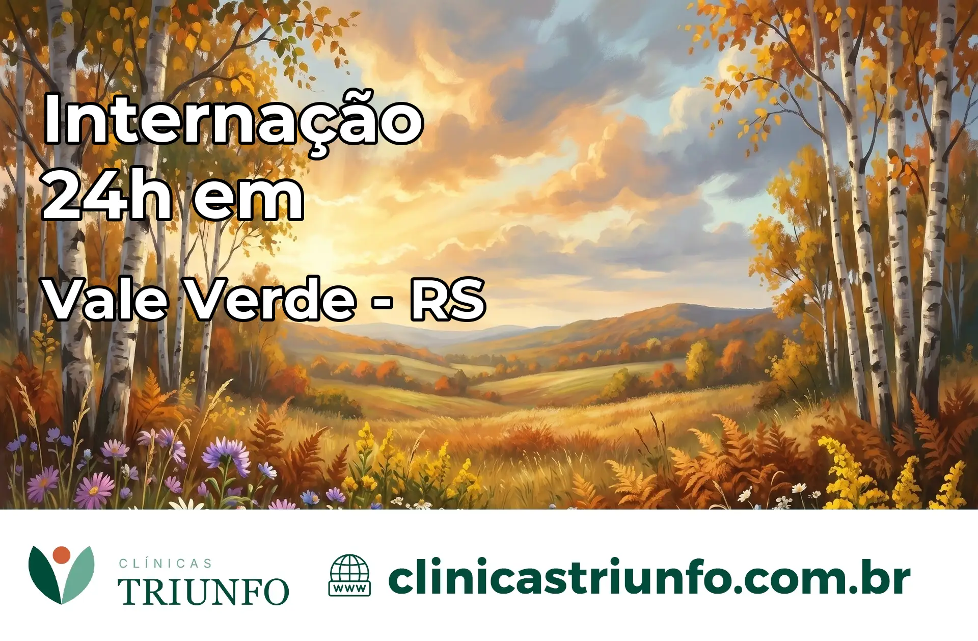 Internação 24 horas em Vale Verde – RS