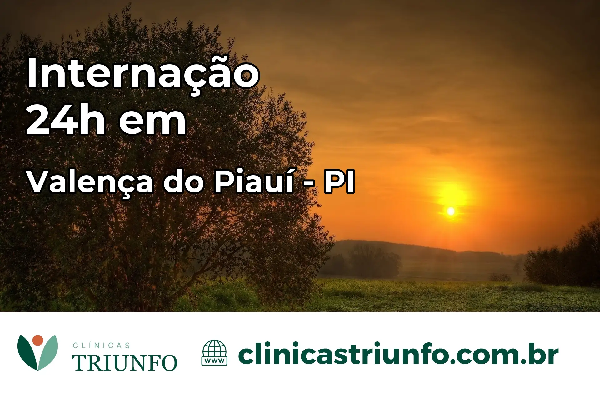 Internação 24 horas em Valença do Piauí – PI