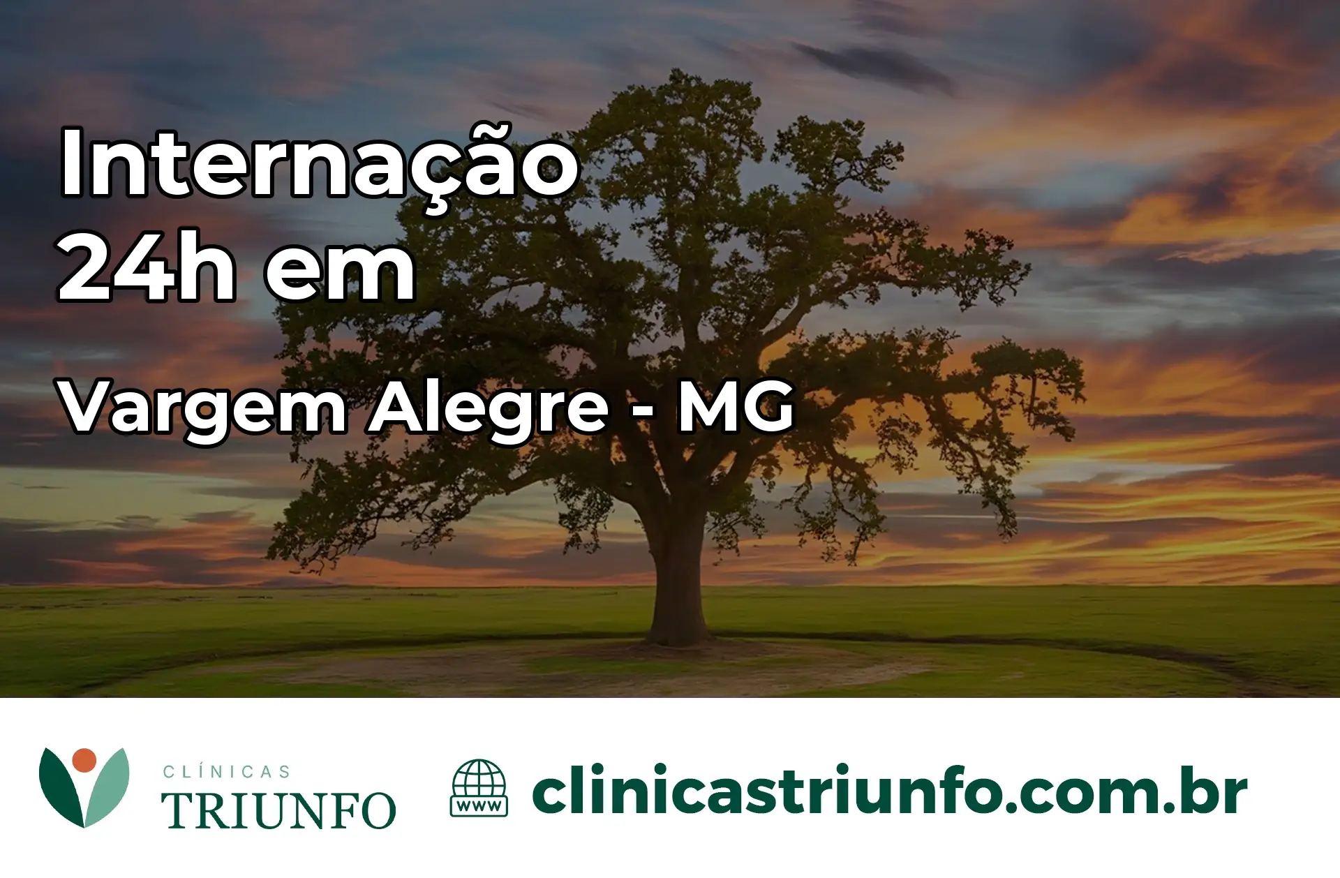 Internação 24 horas em Vargem Alegre – MG
