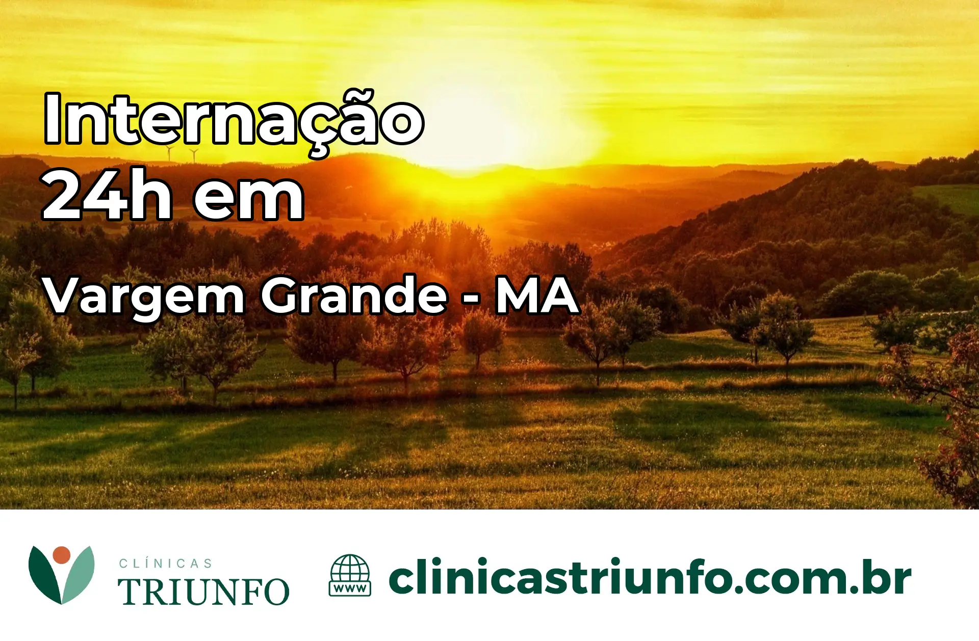 Internação 24 horas em Vargem Grande – MA
