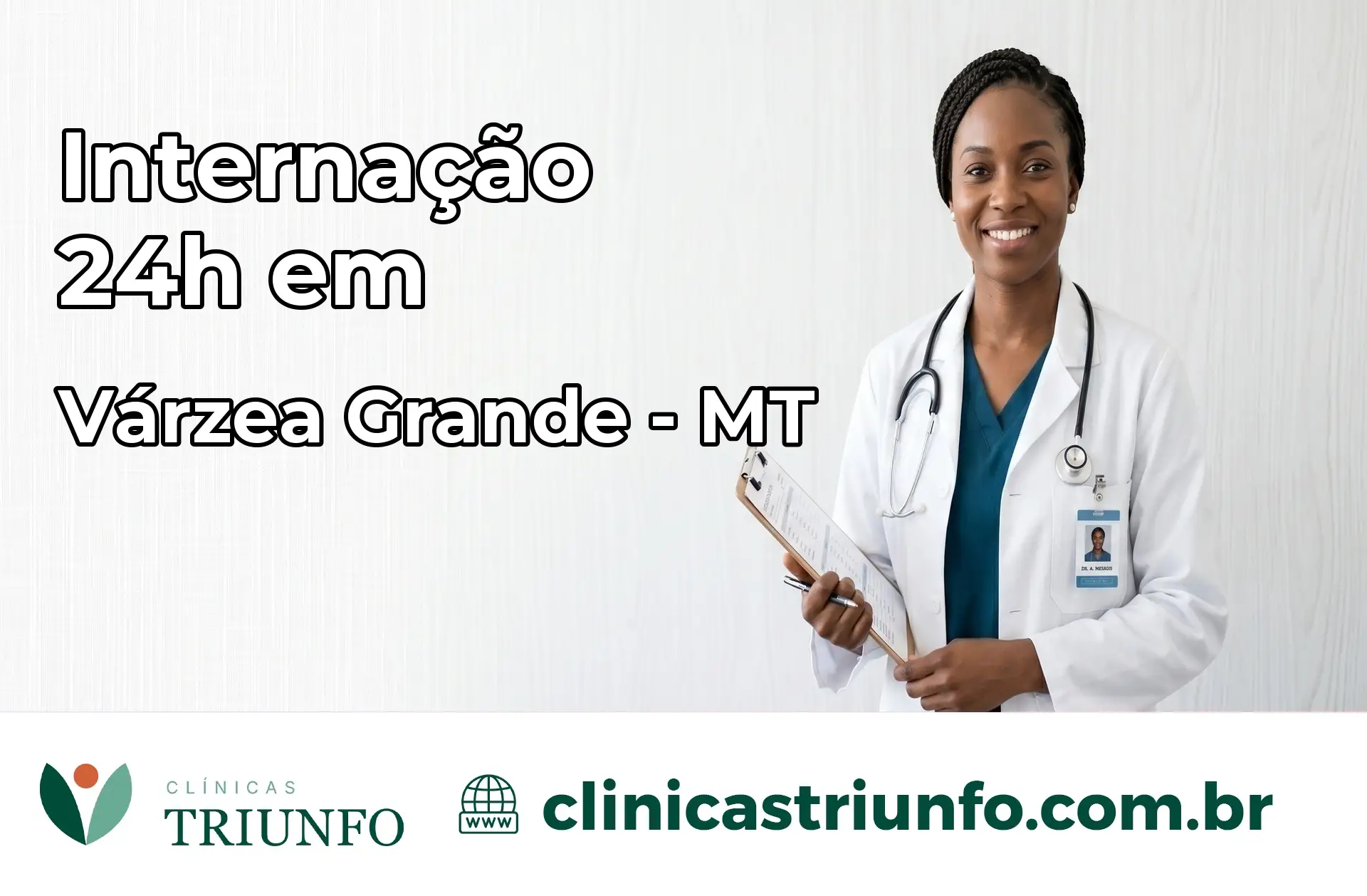 Internação 24 horas em Várzea Grande – MT